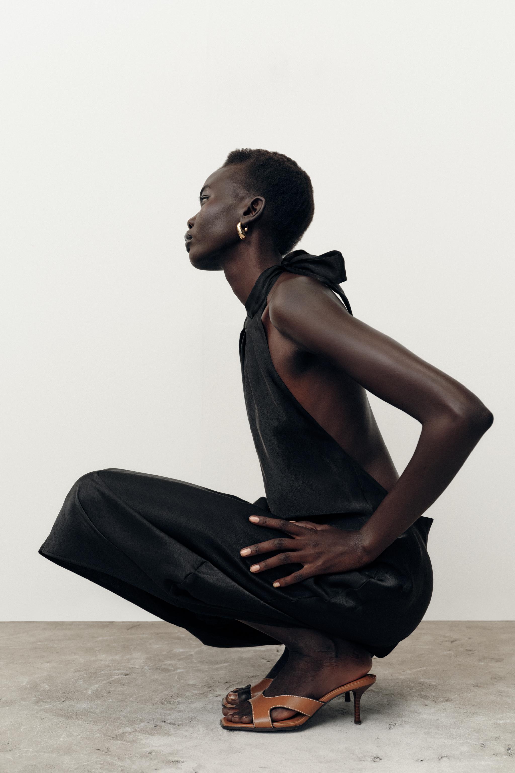 STITCHED HEEL SANDALS