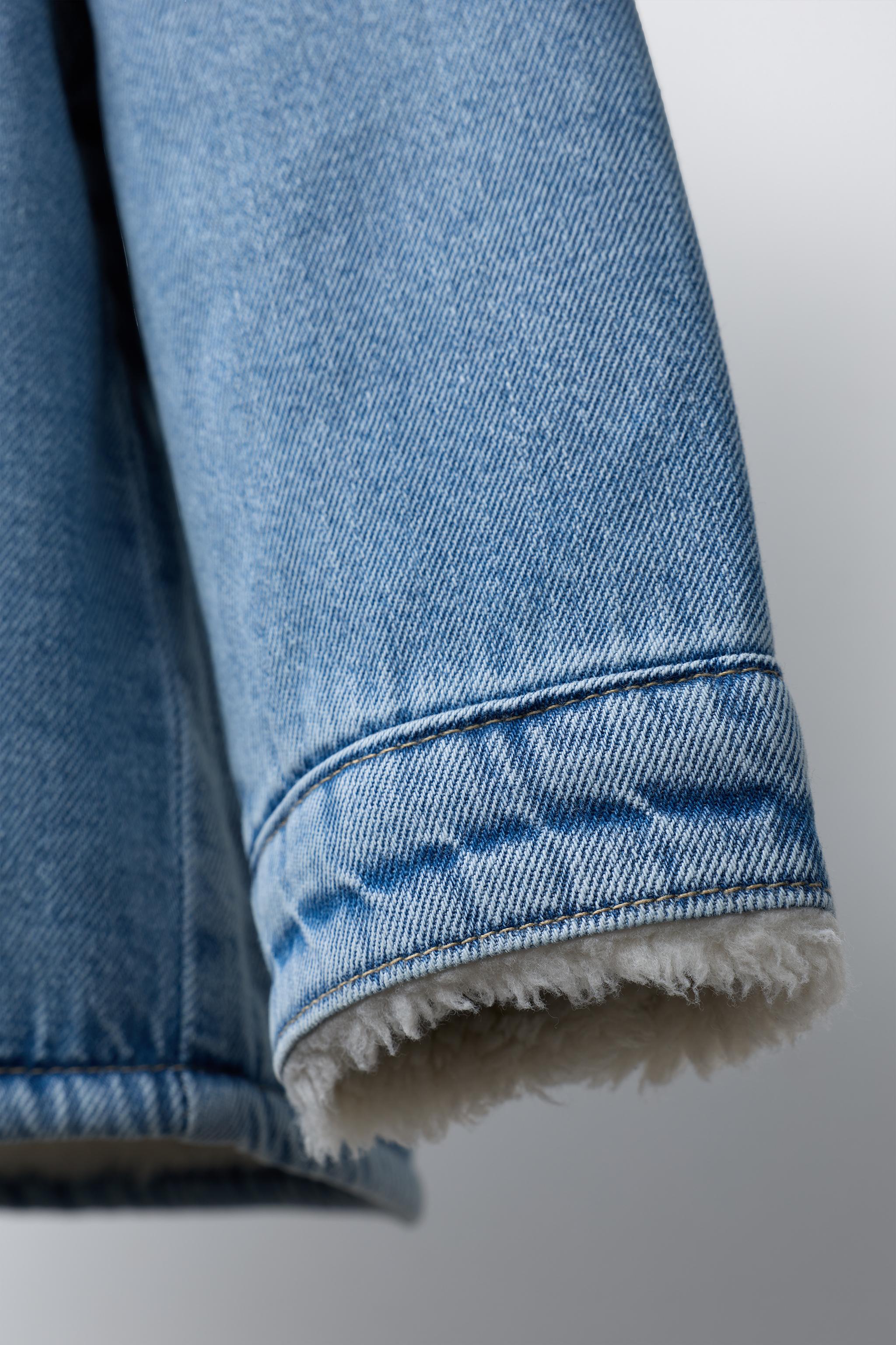 DENIM SHERPA OVERSHIRT