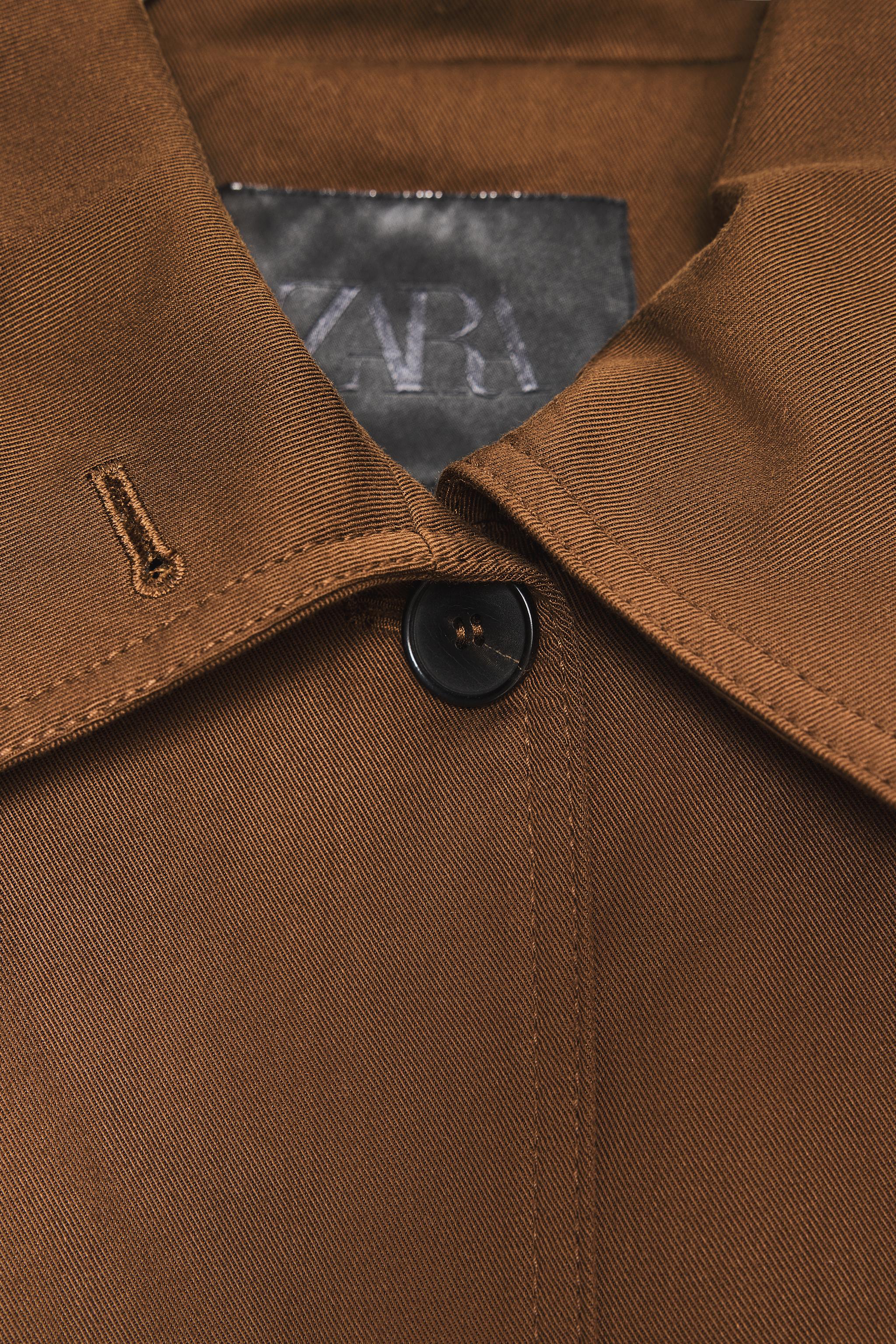 PLEATED JACKET WITH TABS ZW COLLECTION