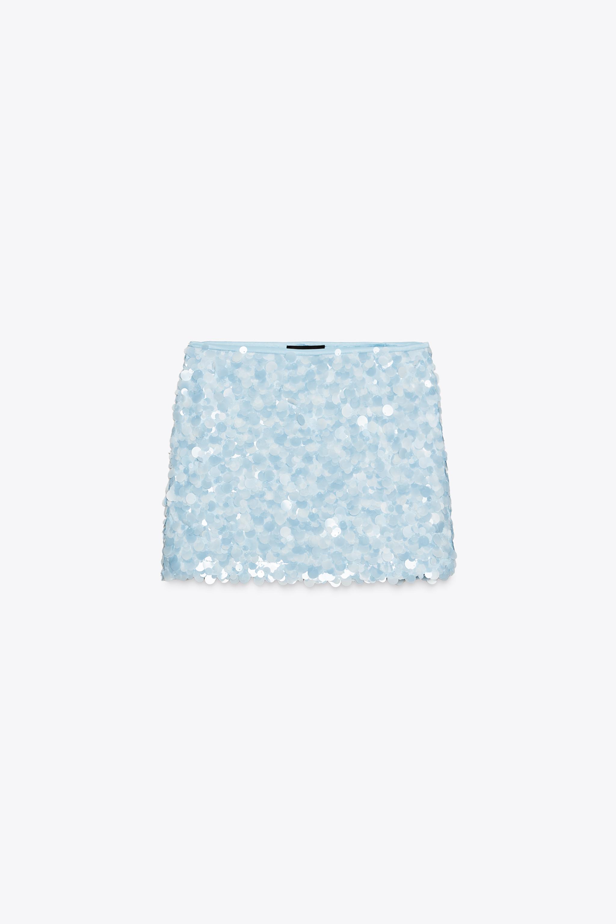 SEQUIN MINI SKIRT