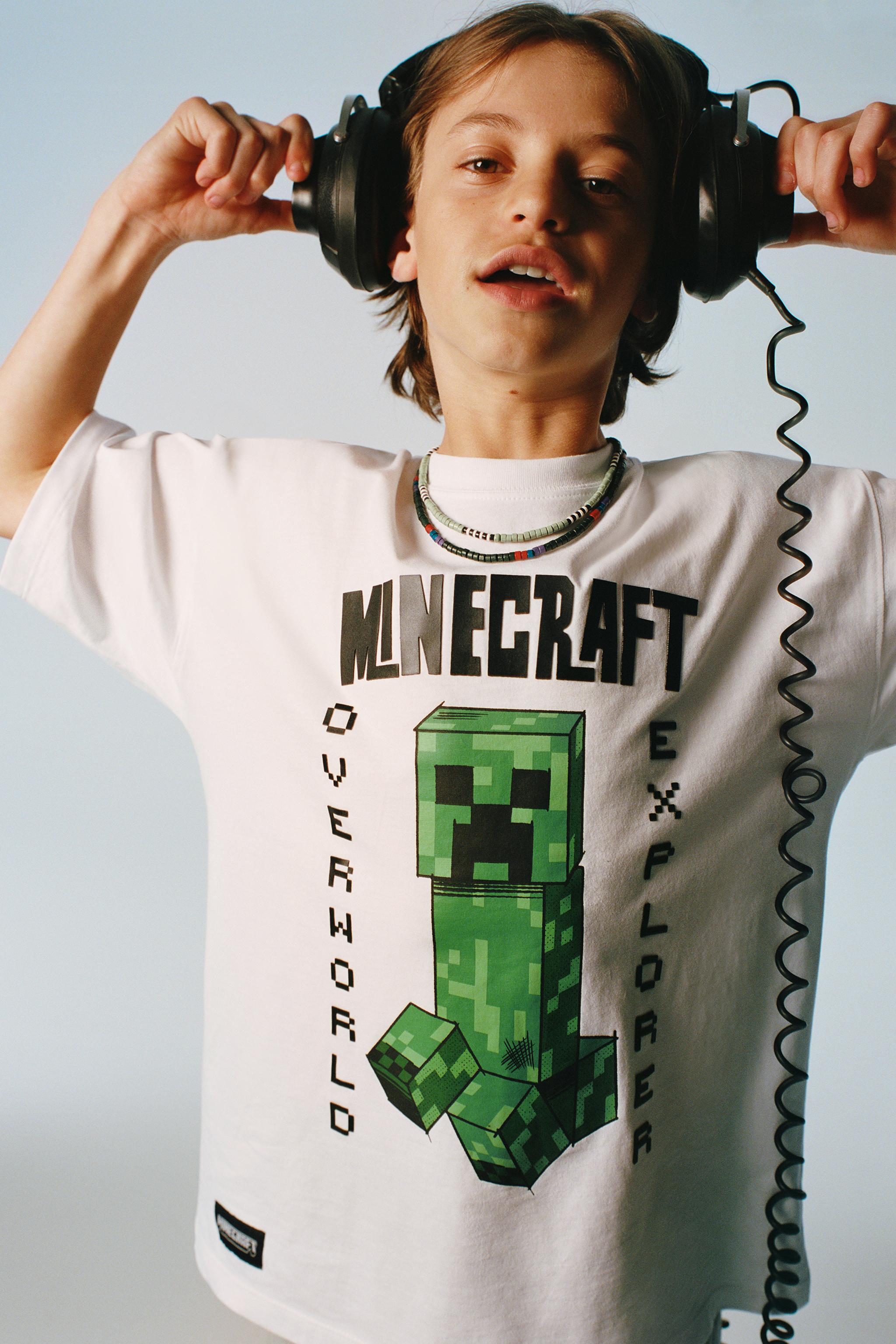 MINECRAFT © MOJANG AB. ™ PRINT T-SHIRT