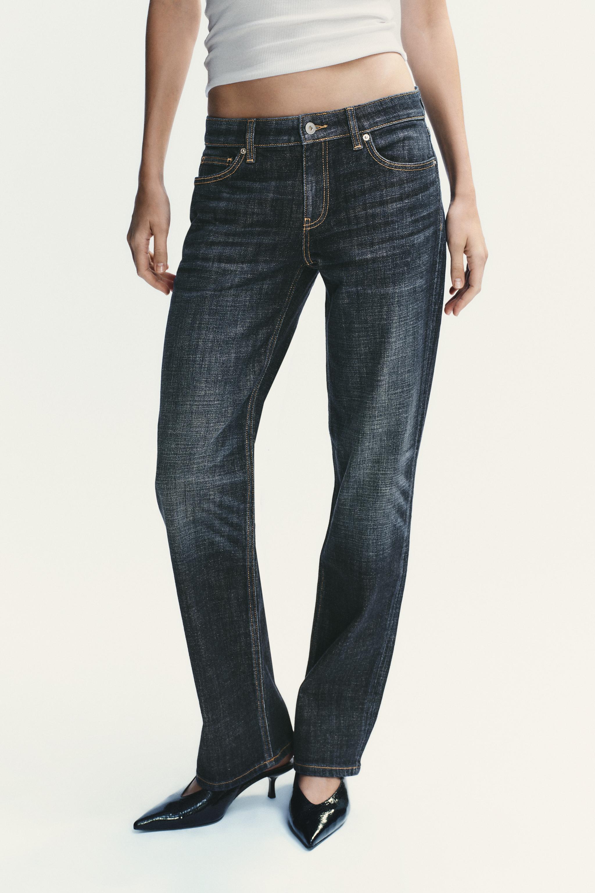 TRF LOW RISE STRAIGHT LEG JEANS