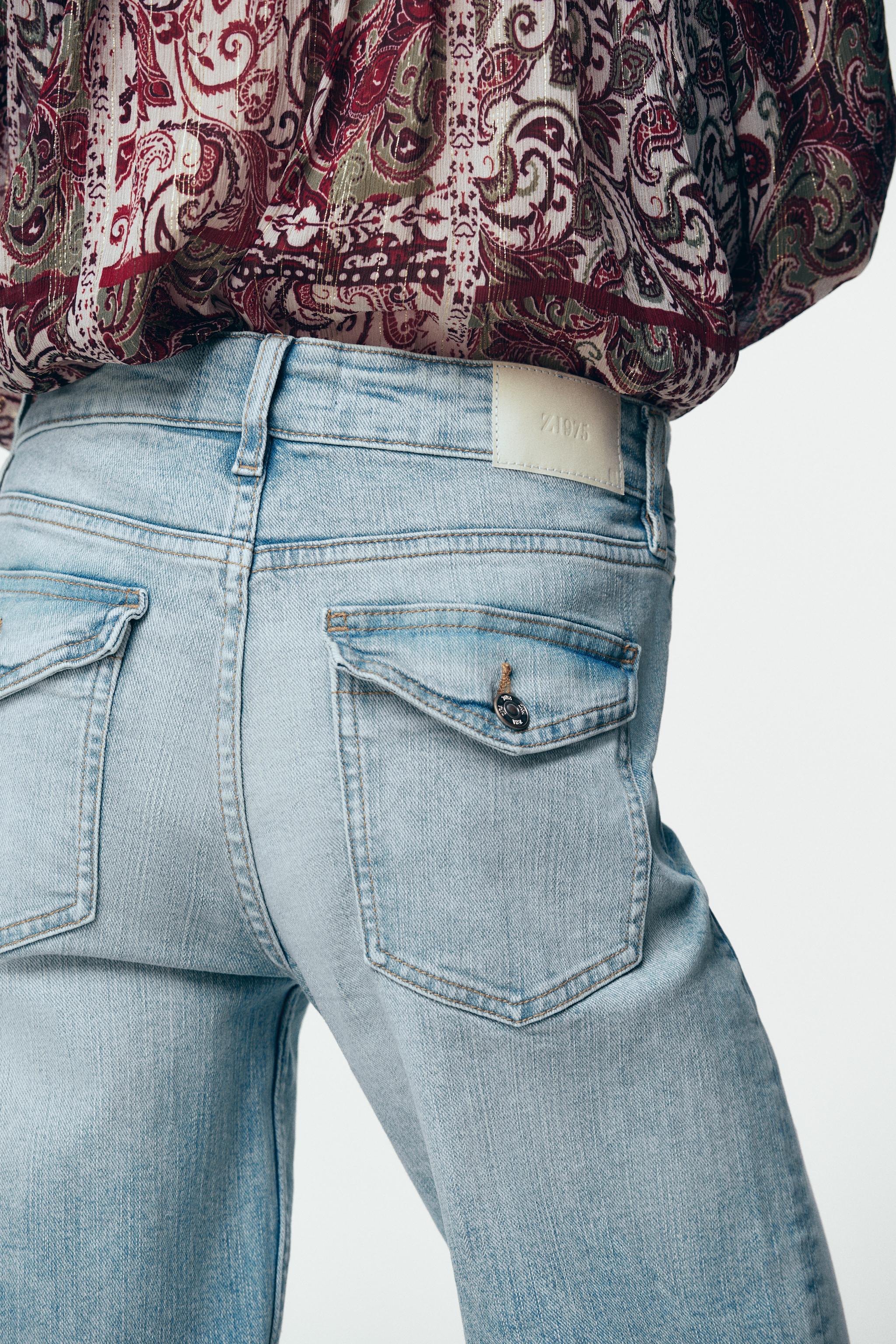 Z1975 LOW RISE FLARE FIT JEANS