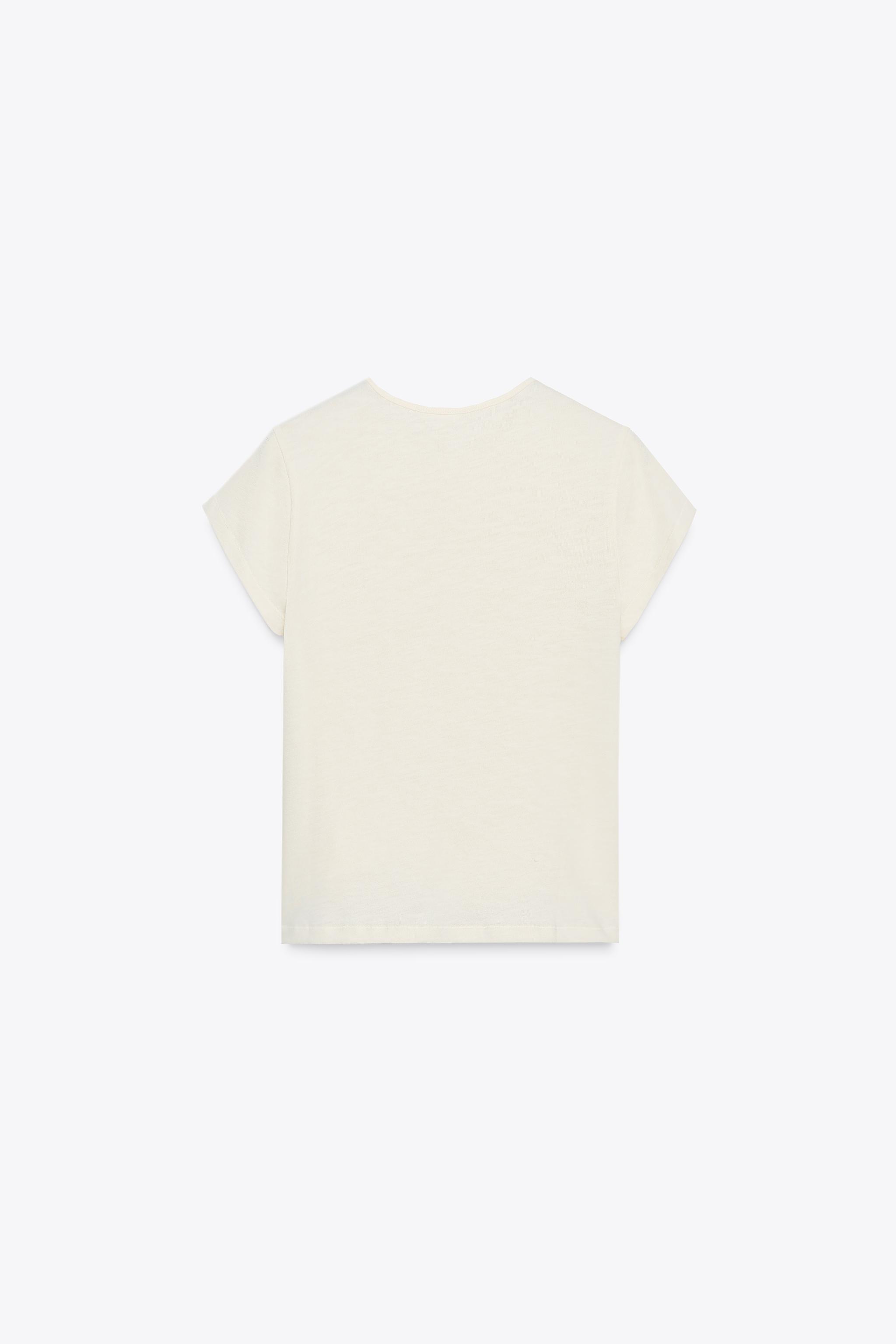 SHORT SLEEVE TEXTURED T-SHIRT