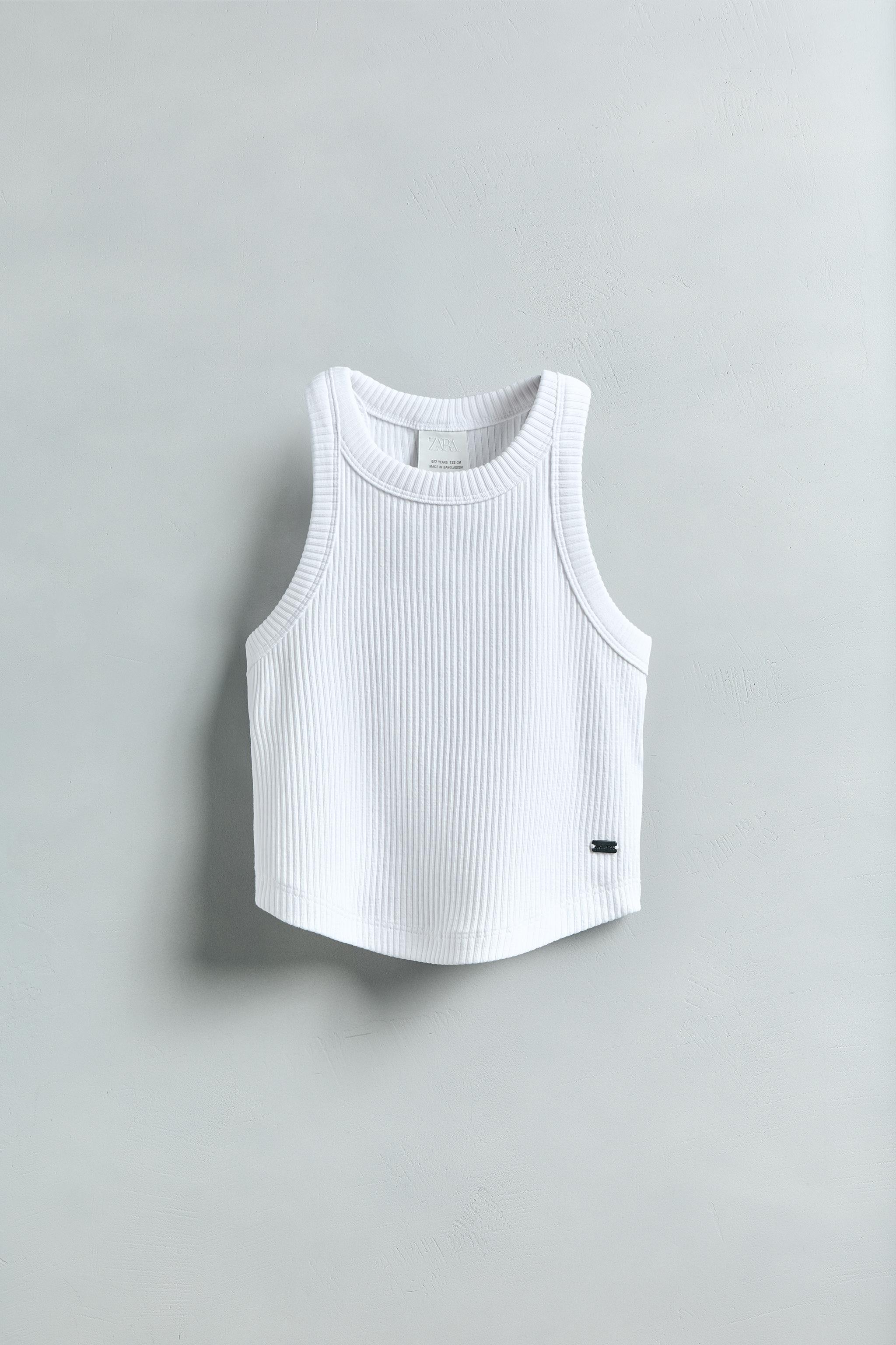 RIBBED SWIMMER T-SHIRT