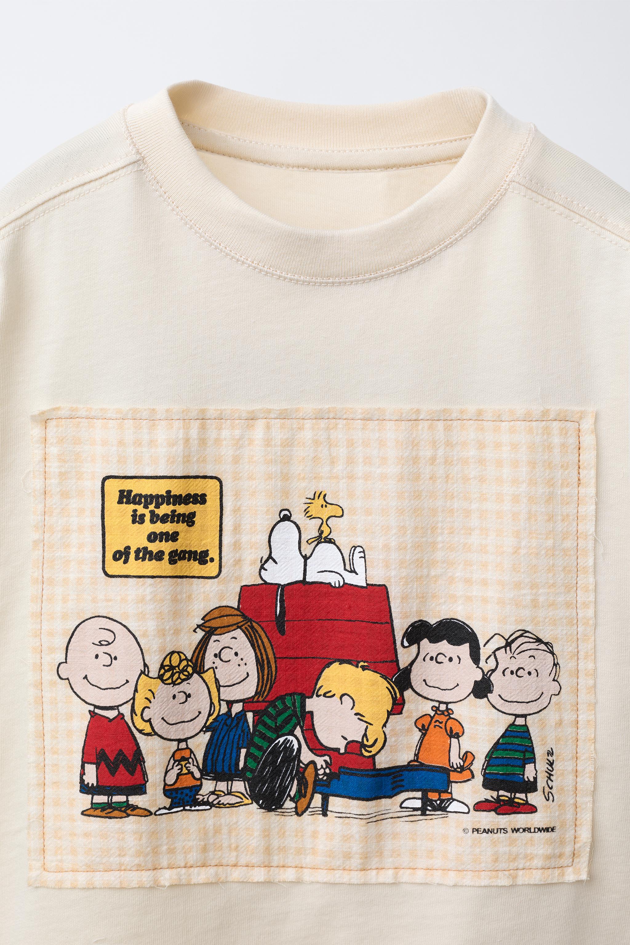 SNOOPY PEANUTS™ PATCH T-SHIRT