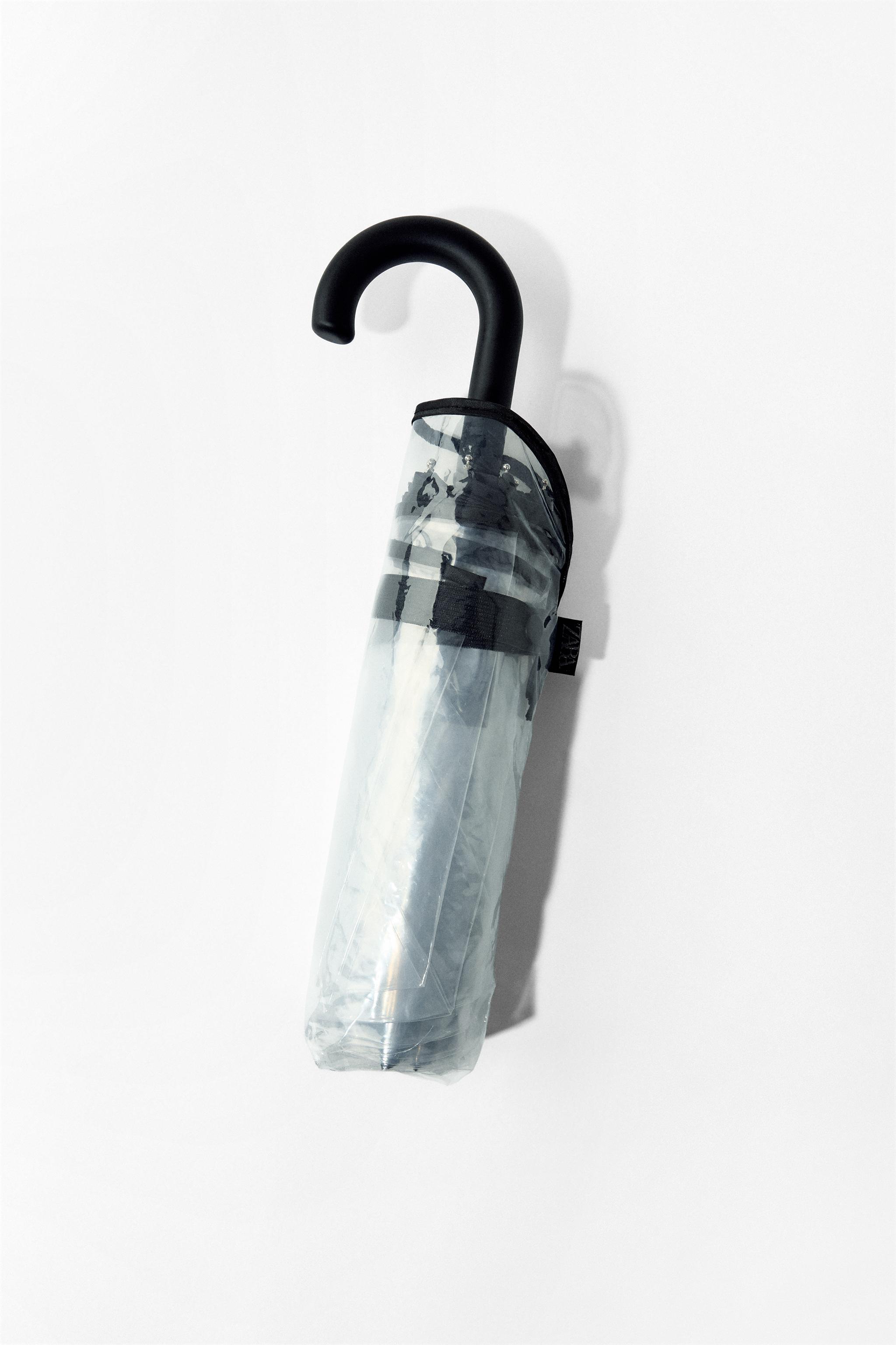 CLEAR FOLDABLE UMBRELLA