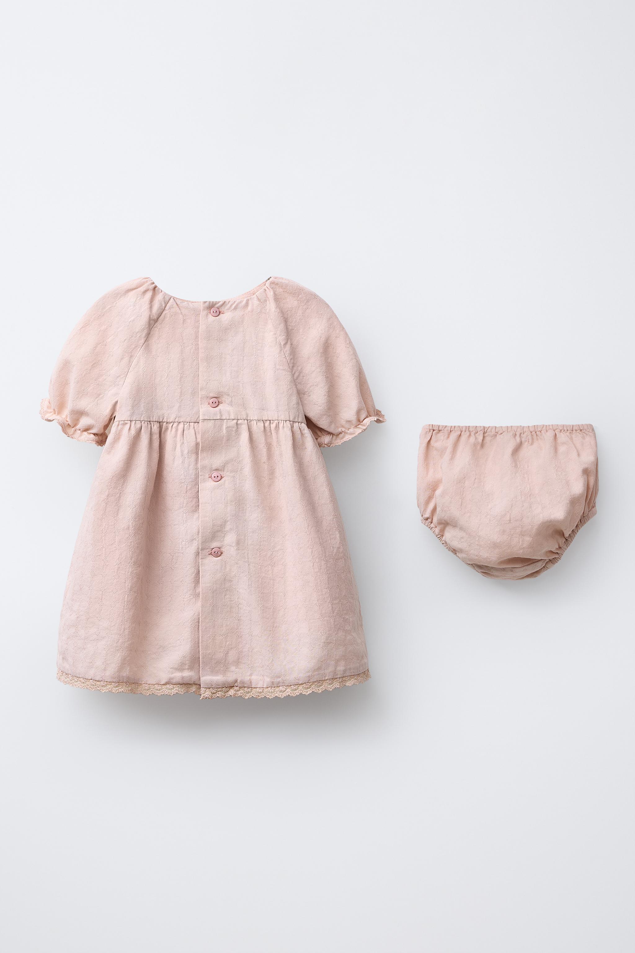 LACE DRESS AND BLOOMERS