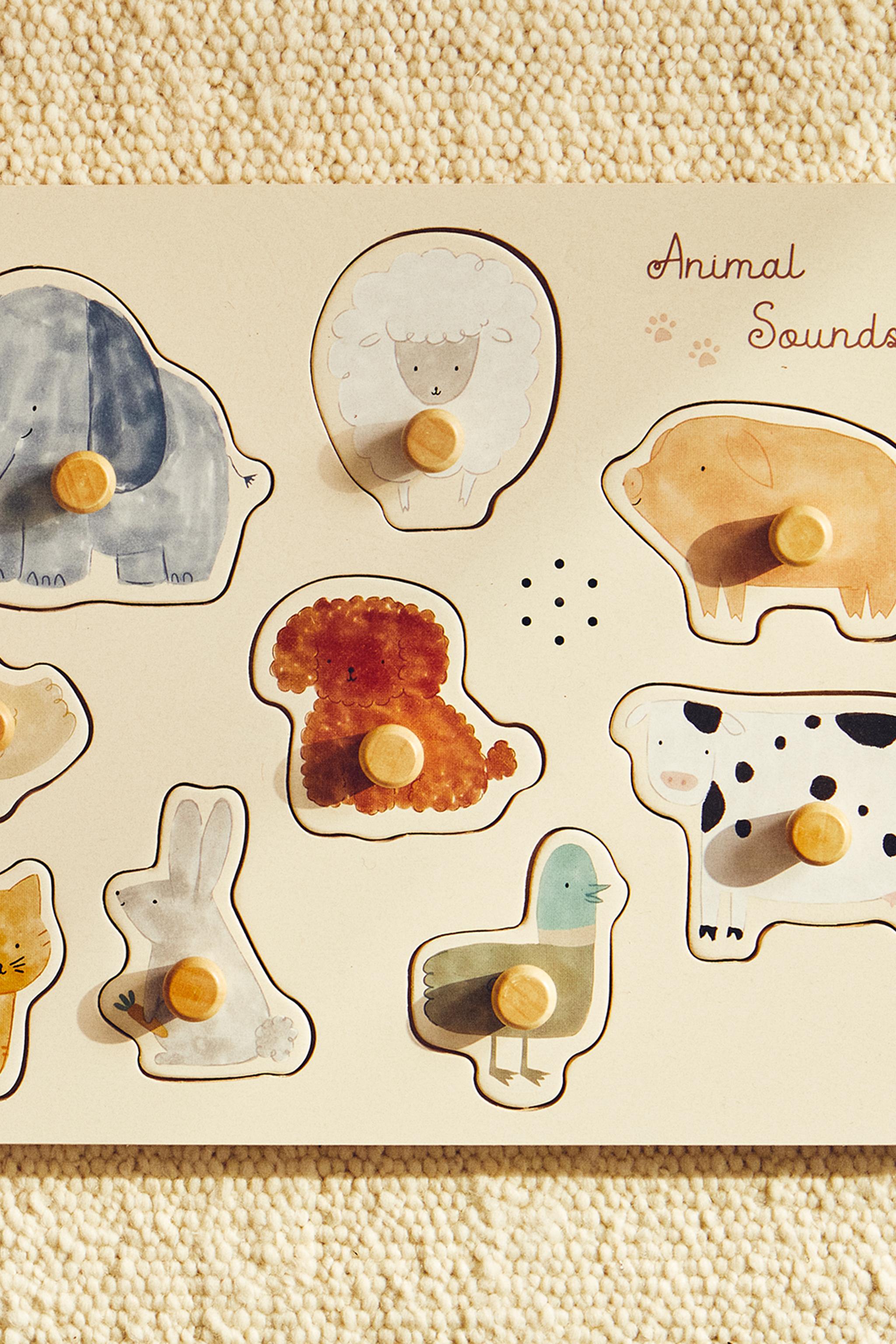 CHILDREN’S ANIMAL SOUNDS PUZZLE