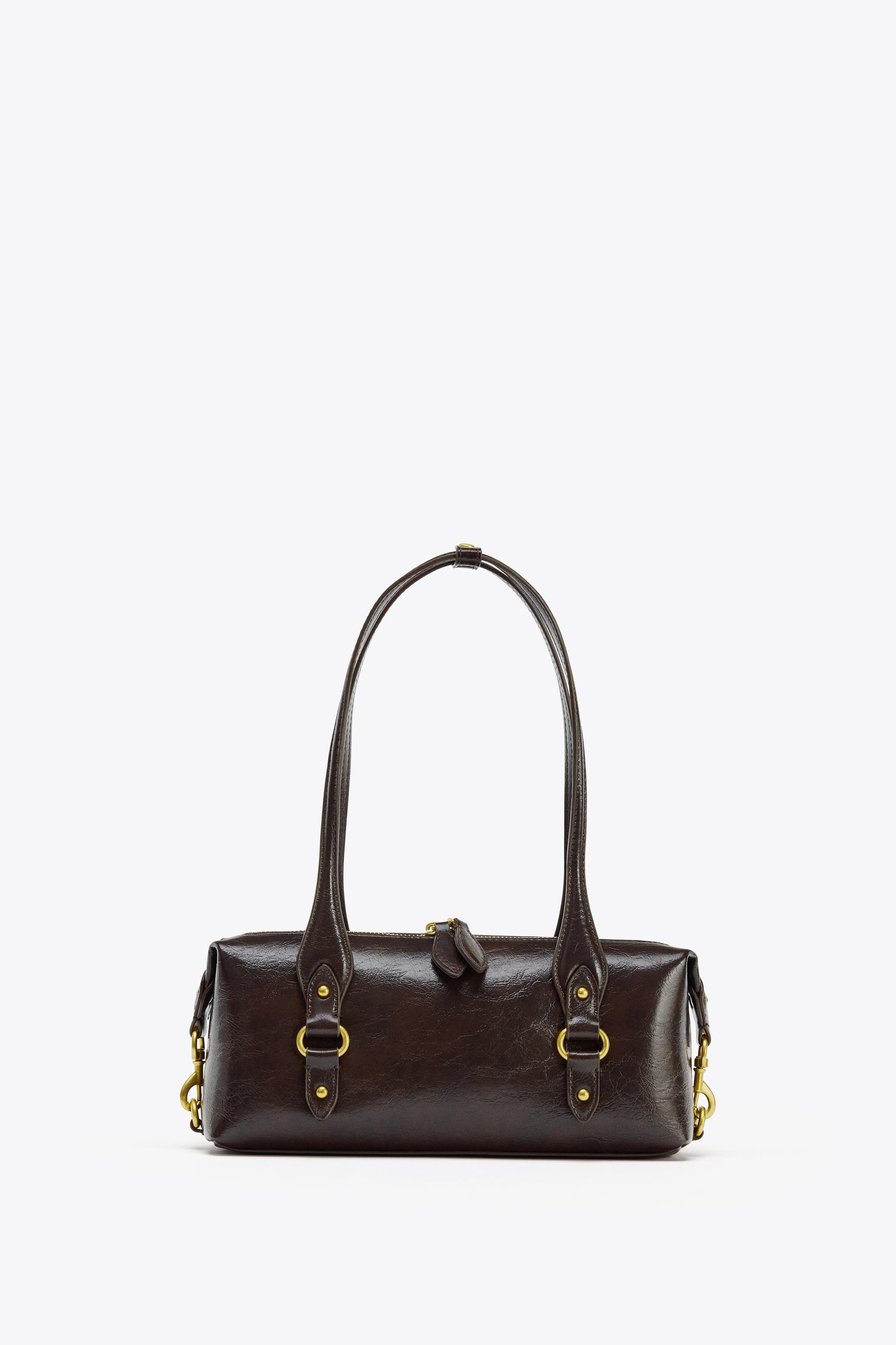 SHOULDER BAG WITH METAL DETAILS