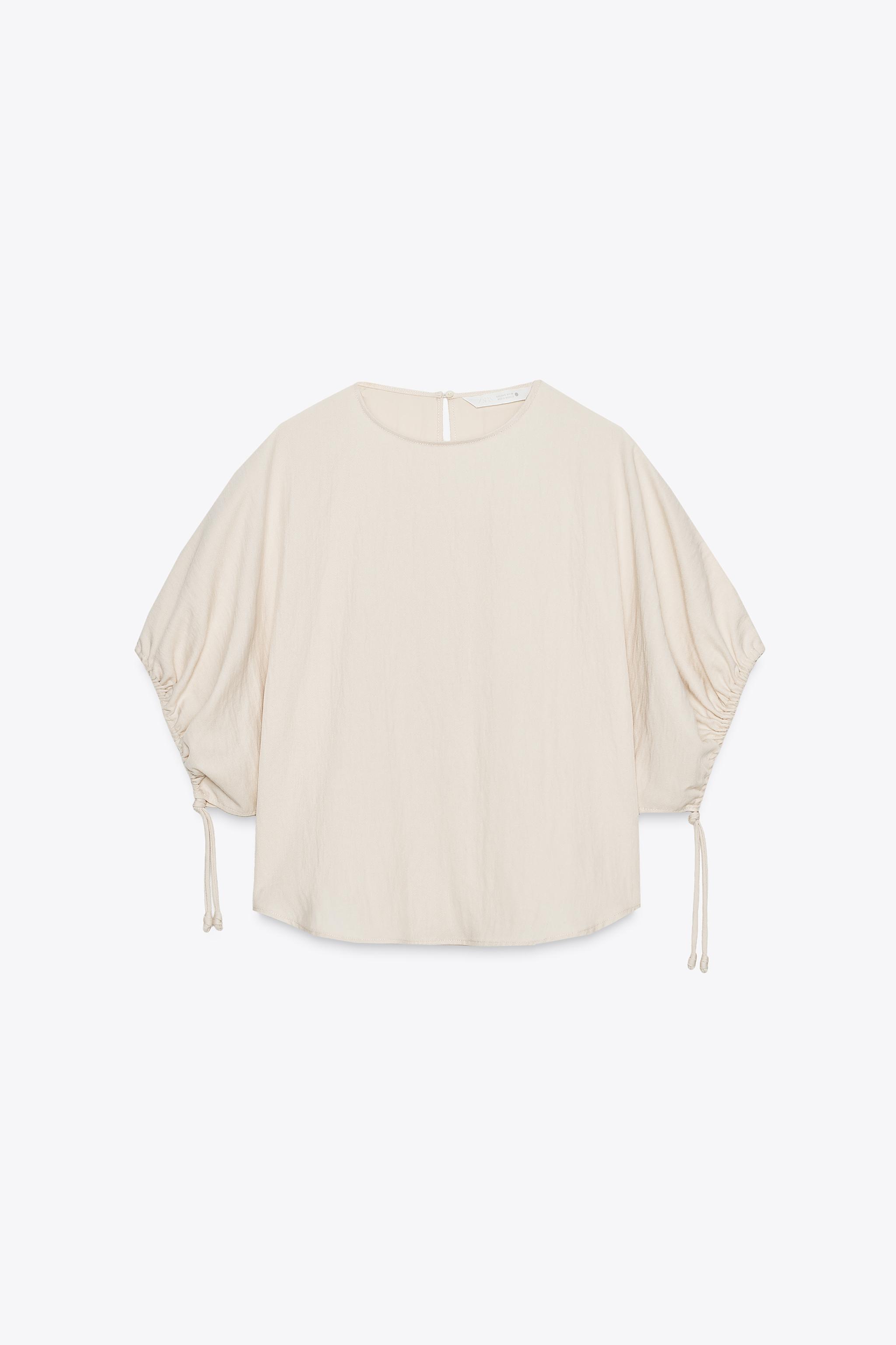 ZW COLLECTION PUFF SLEEVE BLOUSE