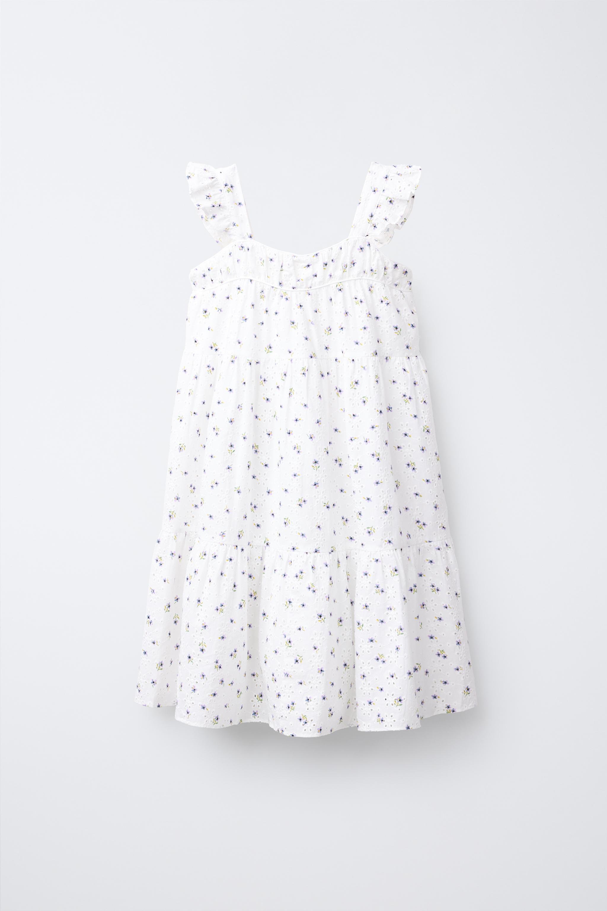 EMBROIDERED FLORAL DRESS