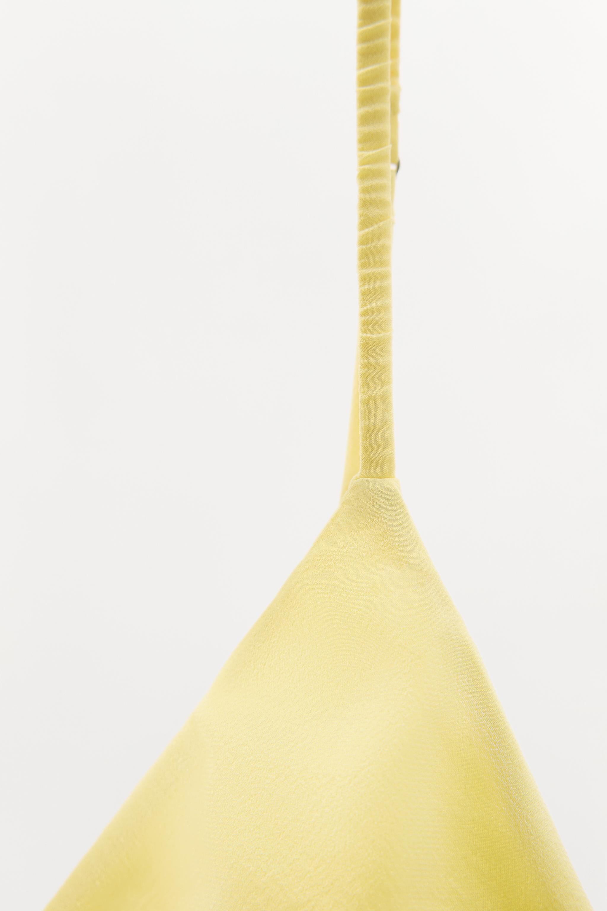 SILK TRIANGLE BRALETTE