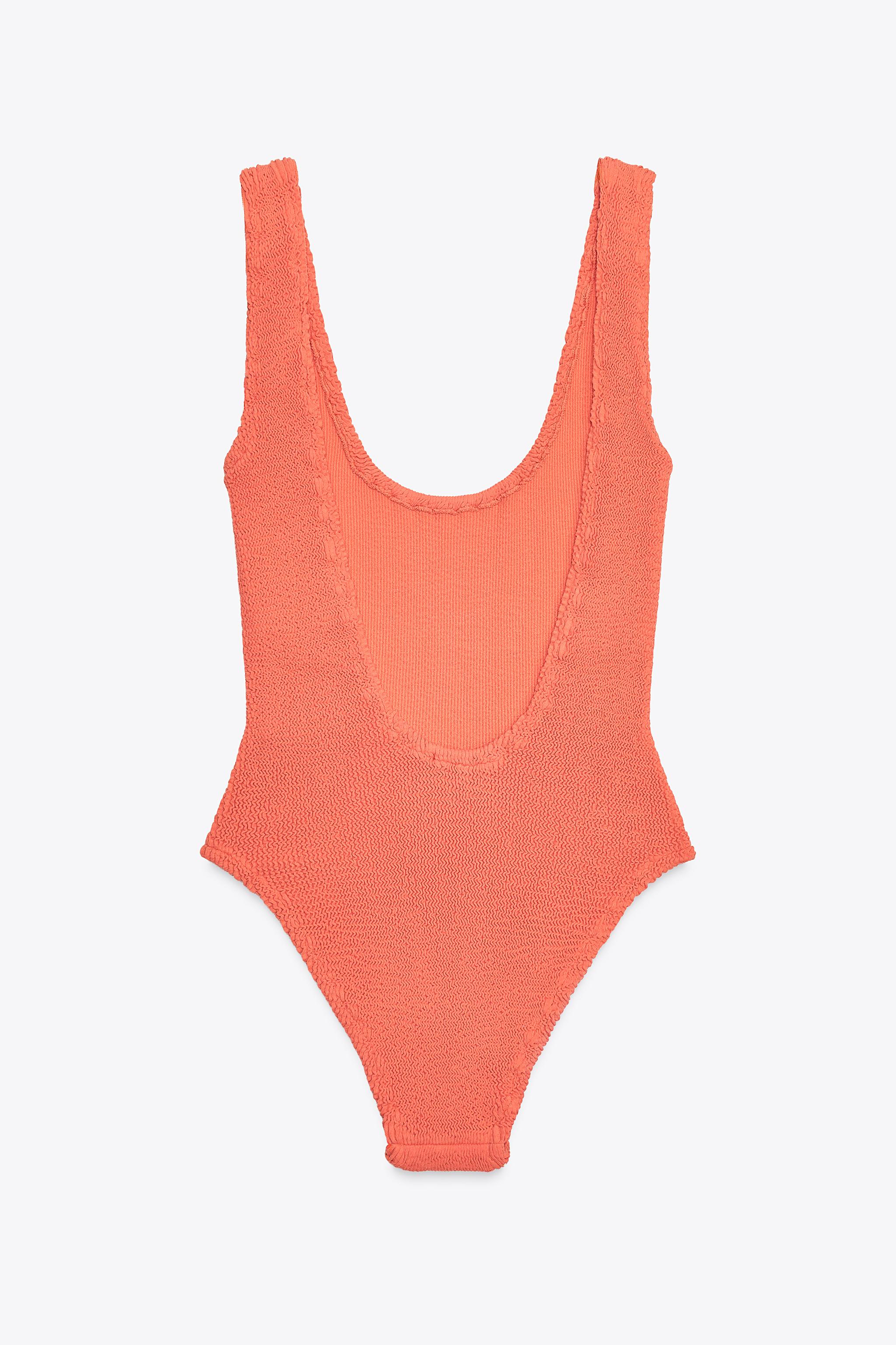 TEXTURED SWIMSUIT