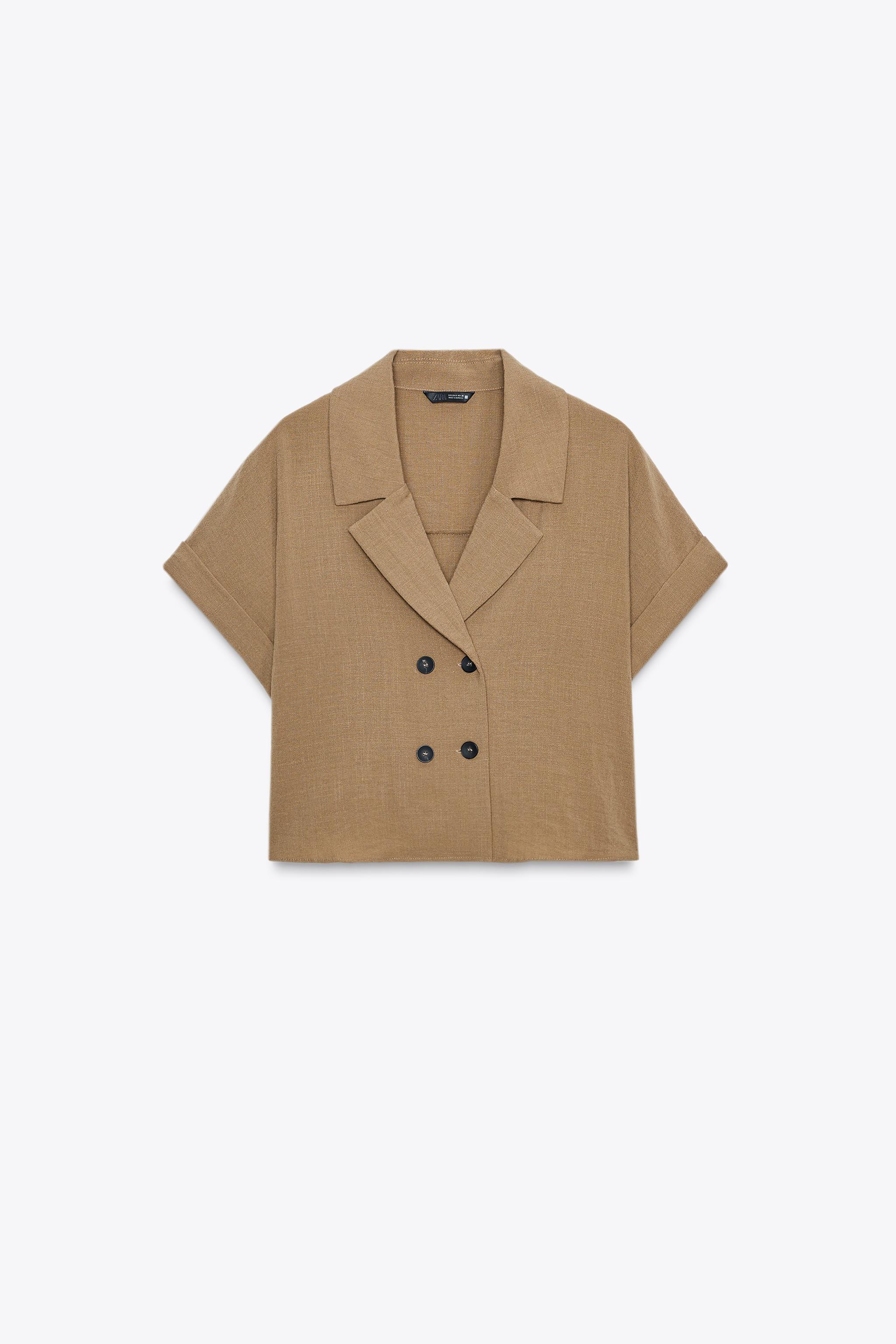 CROSSOVER SHORT SHIRT