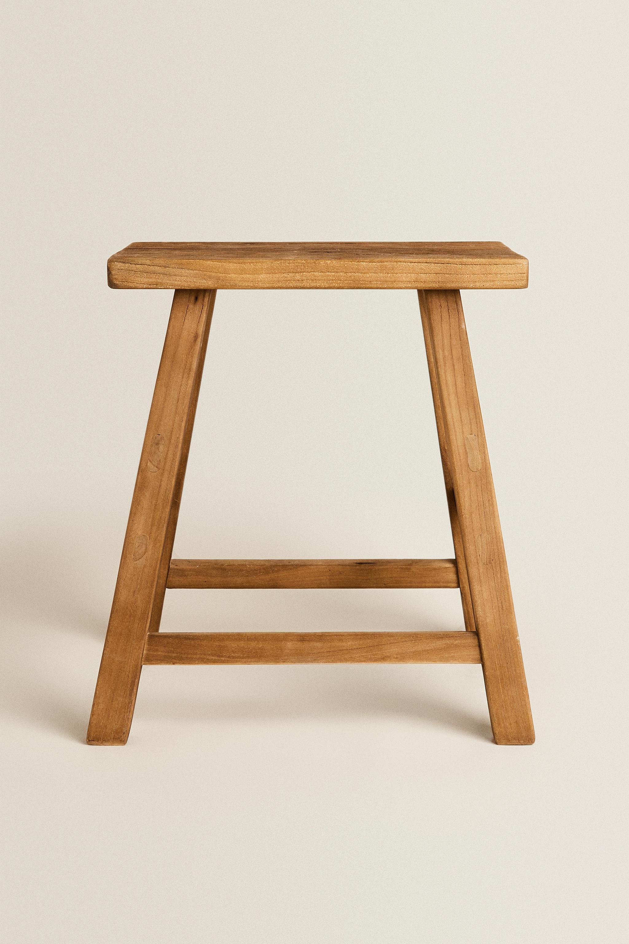 ELM WOOD STOOL
