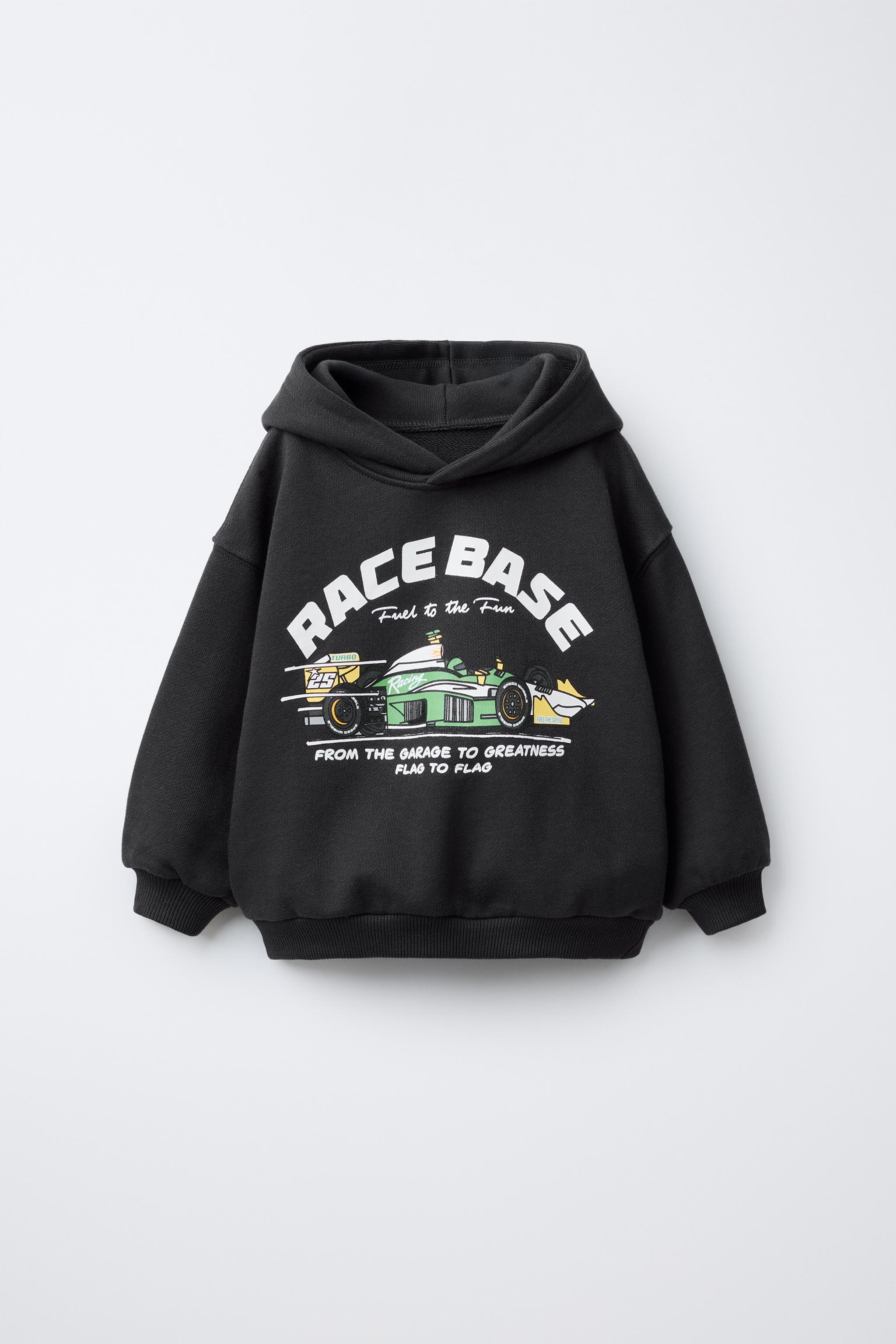 CAR PRINT SWEATSHIRT