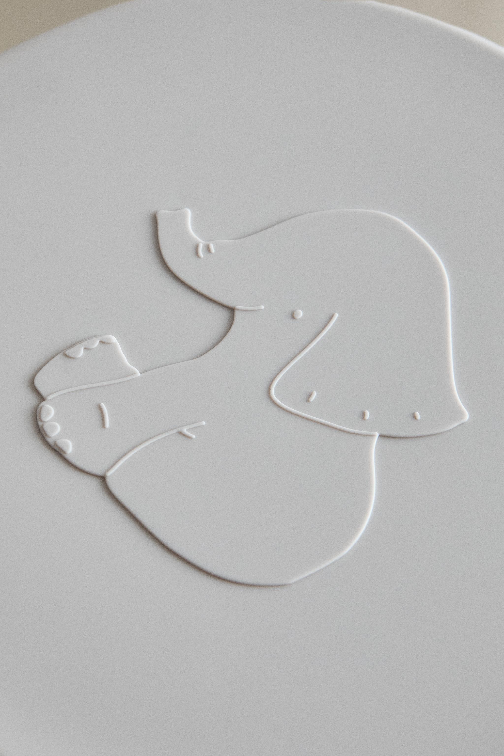 CHILDREN'S SILICONE ELEPHANT LUNCH BOX