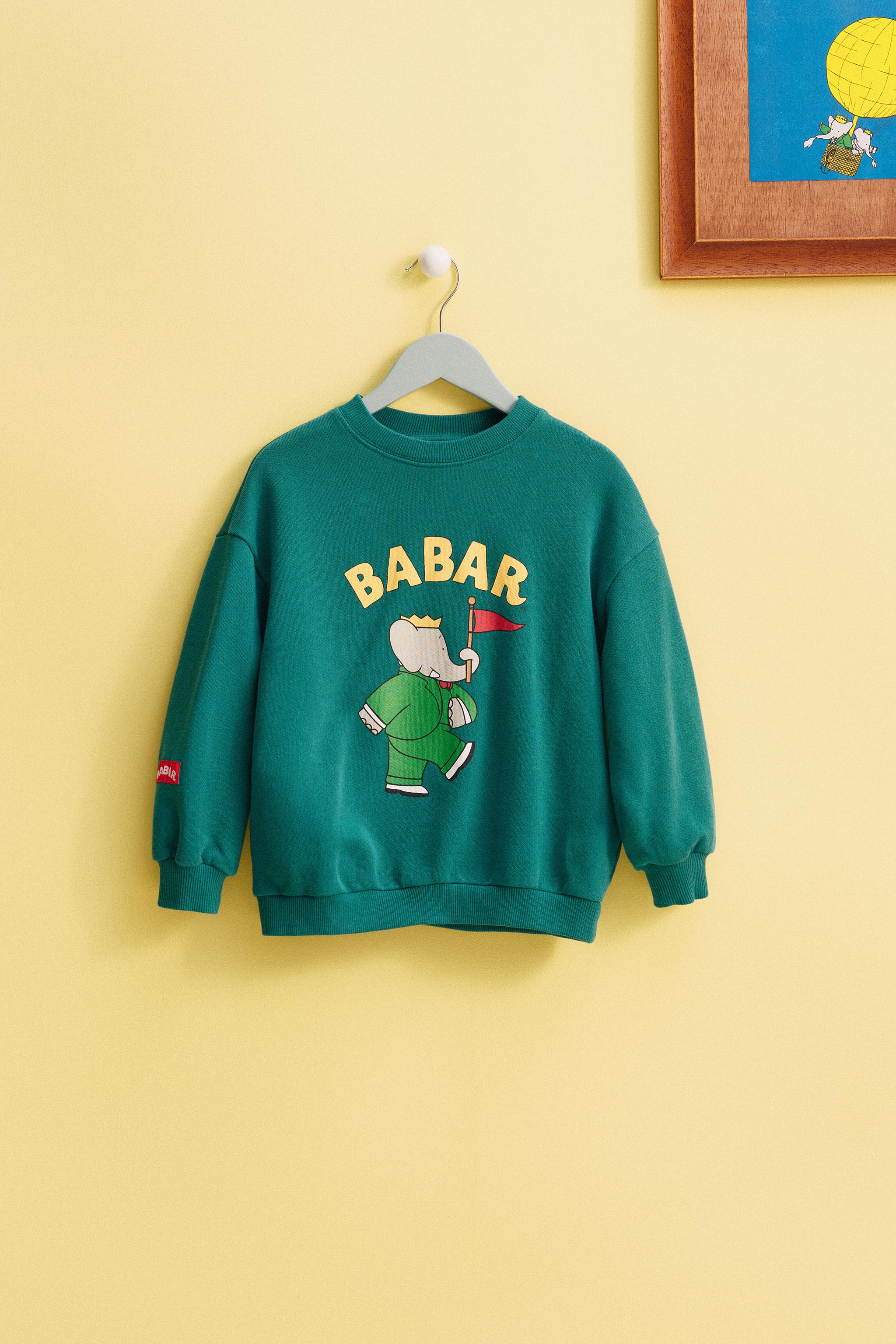BABAR ™ PRINT SWEATSHIRT