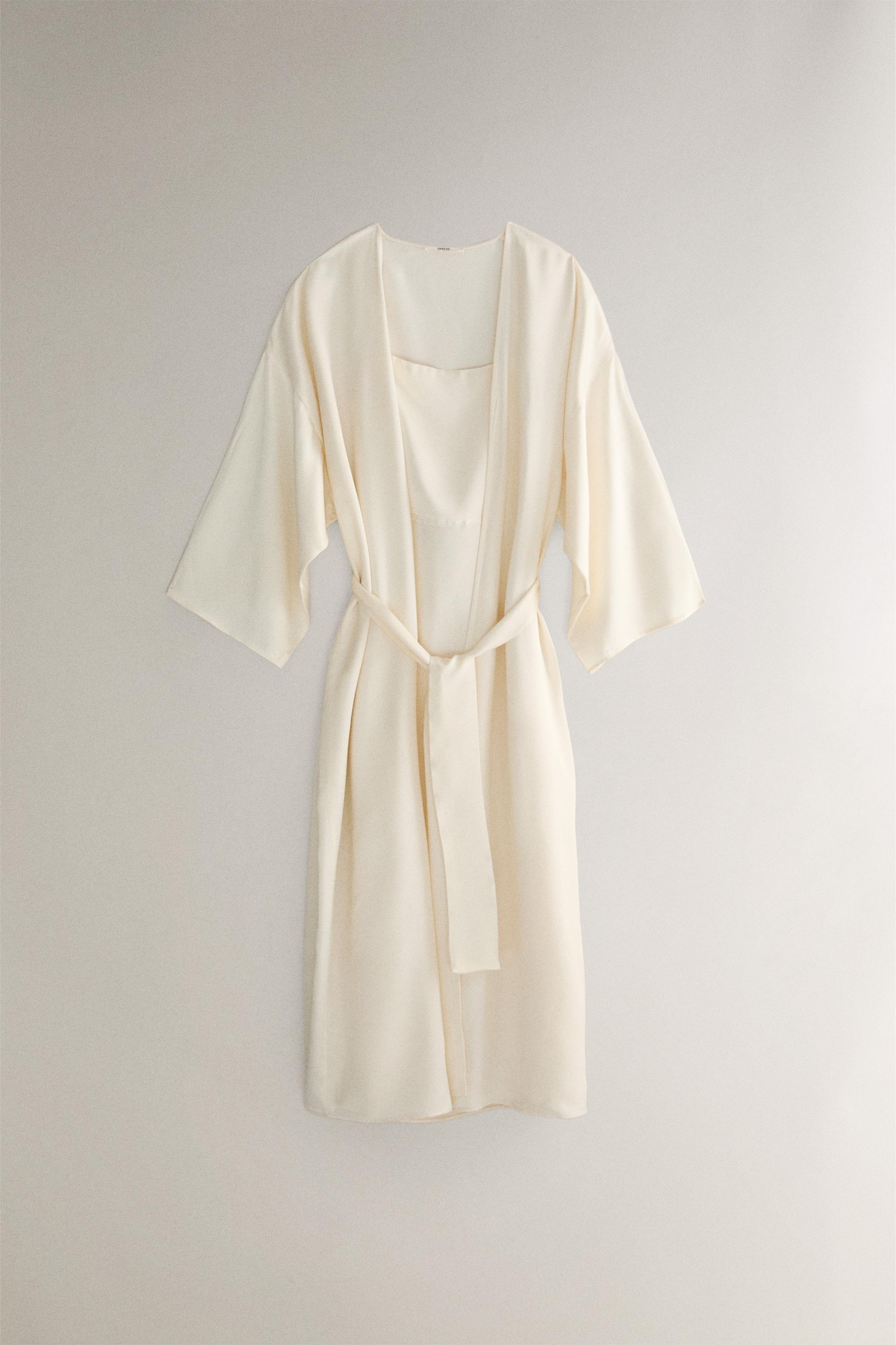 PLAIN SATEEN NIGHTGOWN
