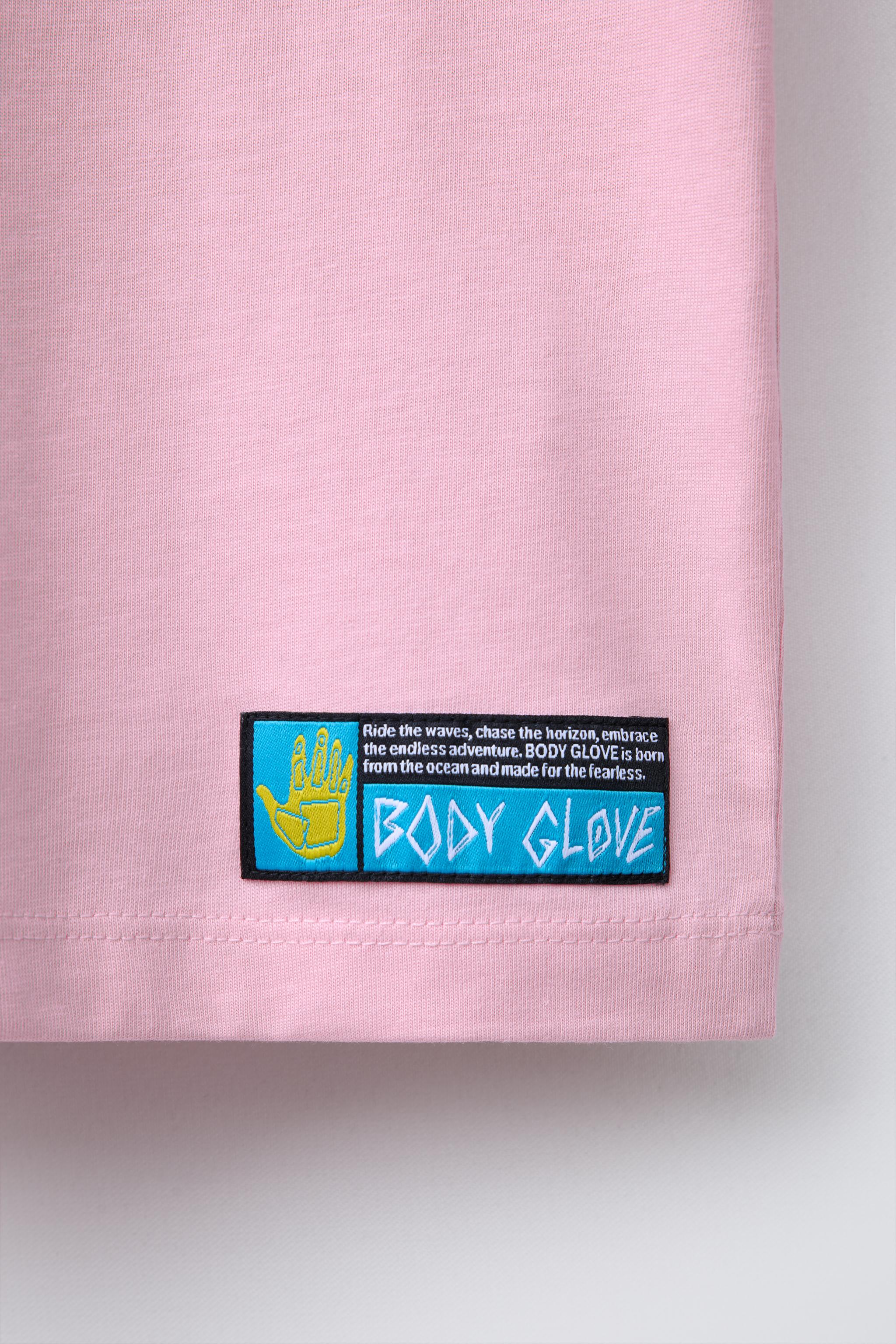 ZARA X BODY GLOVE ® RAISED PRINT T-SHIRT