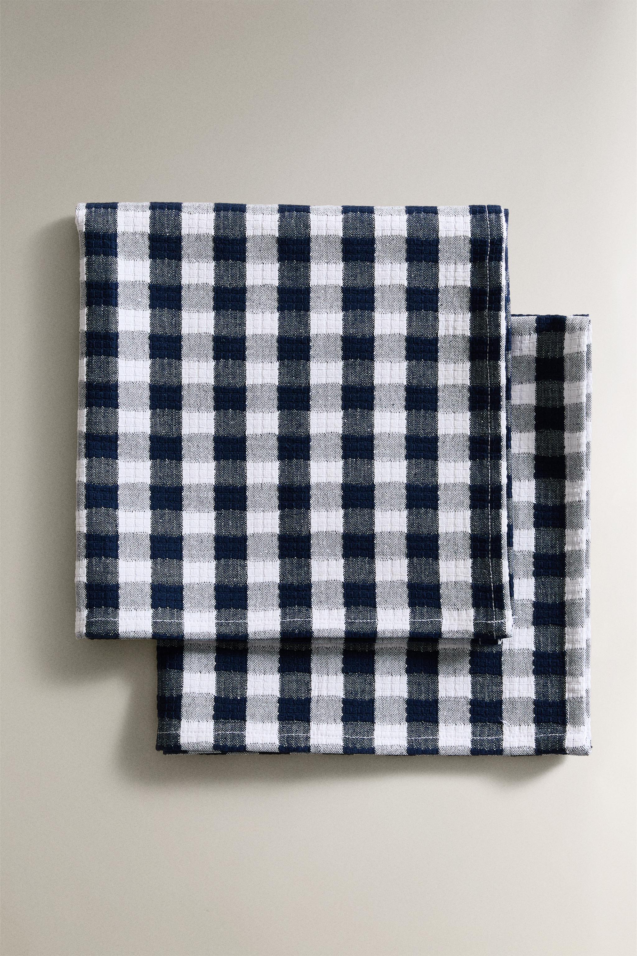SET OF GINGHAM CHECK NAPKINS (SET OF 2)