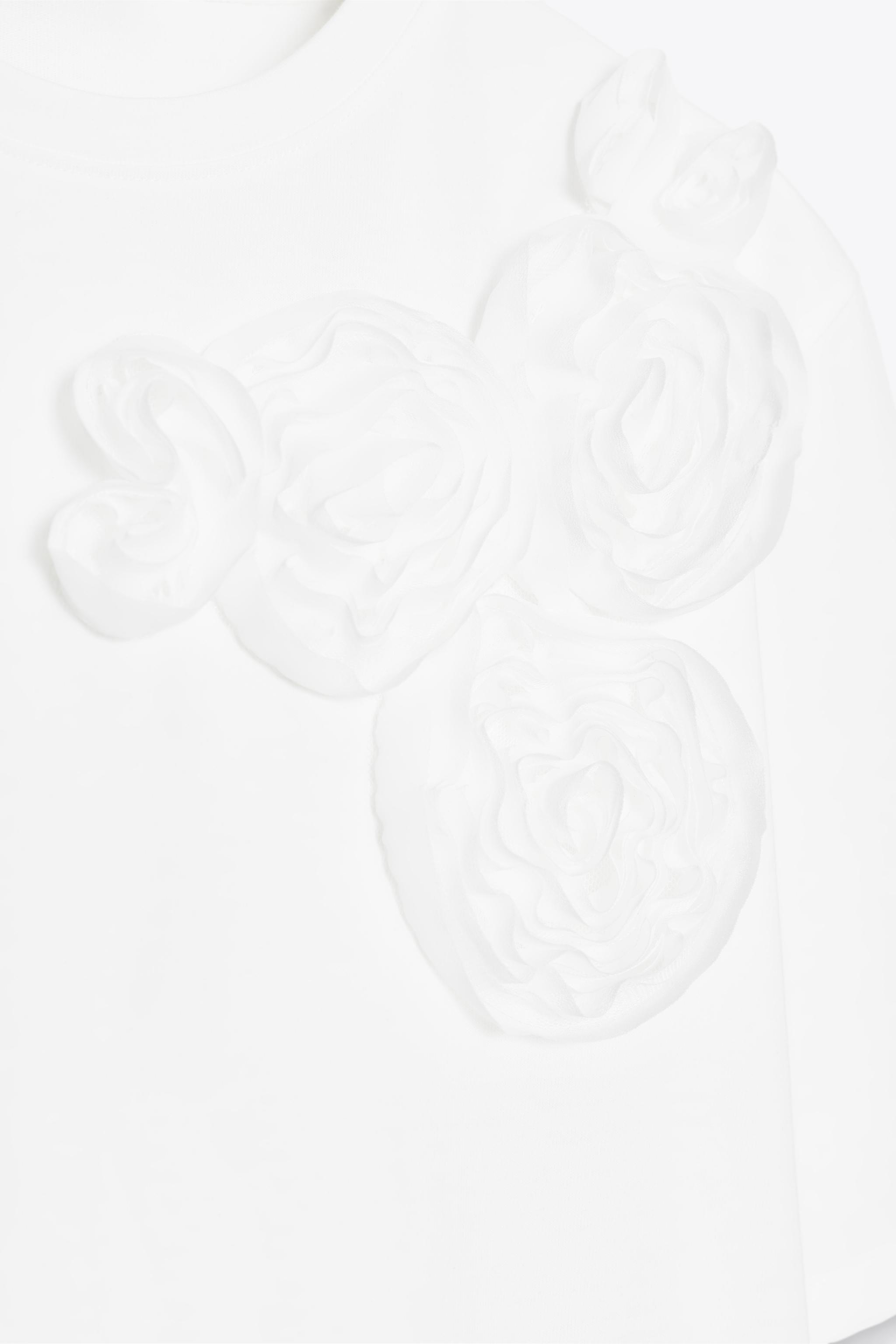 FLORAL VOLUME T-SHIRT