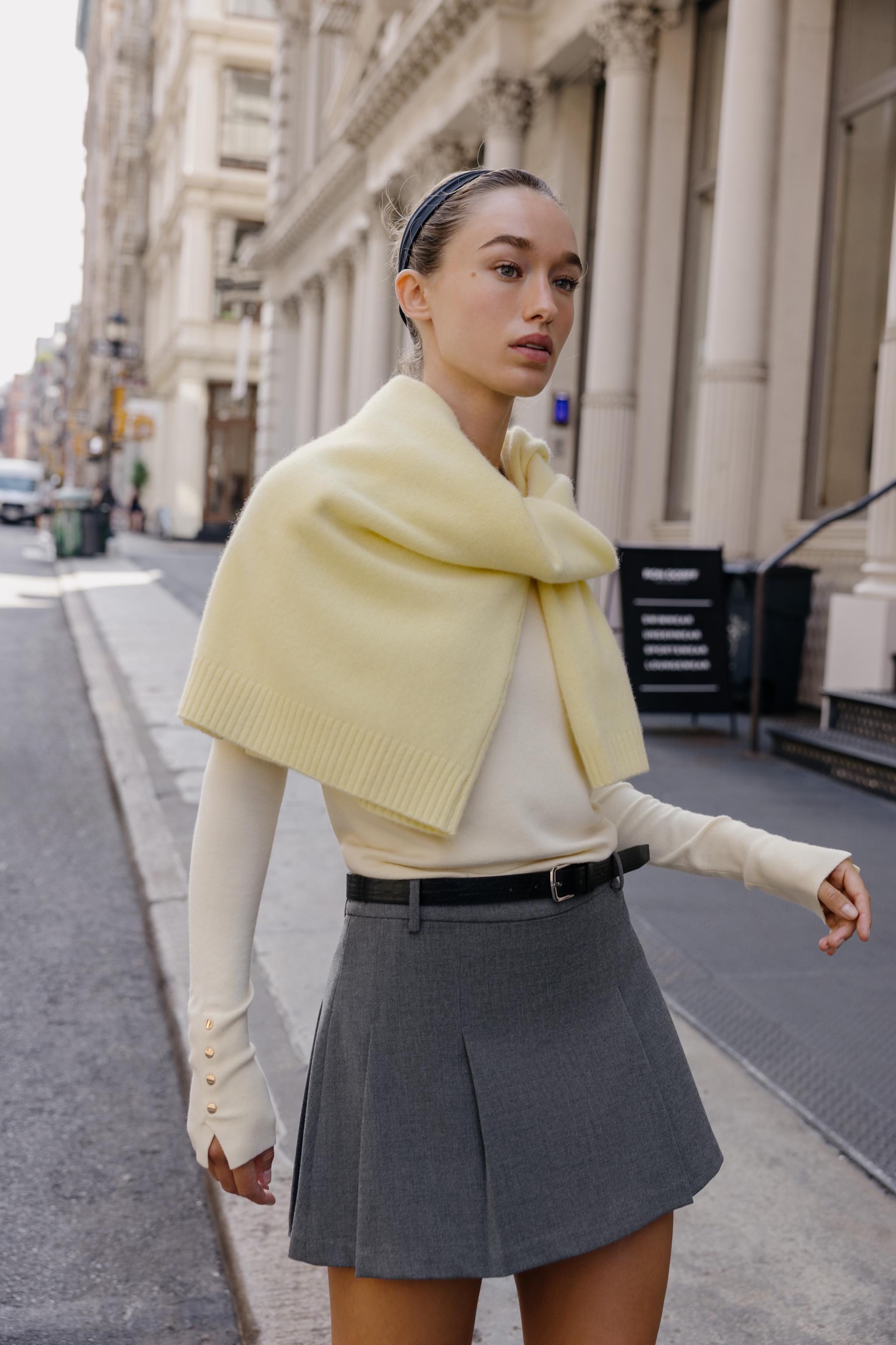 BASIC 100% WOOL KNIT JACKET