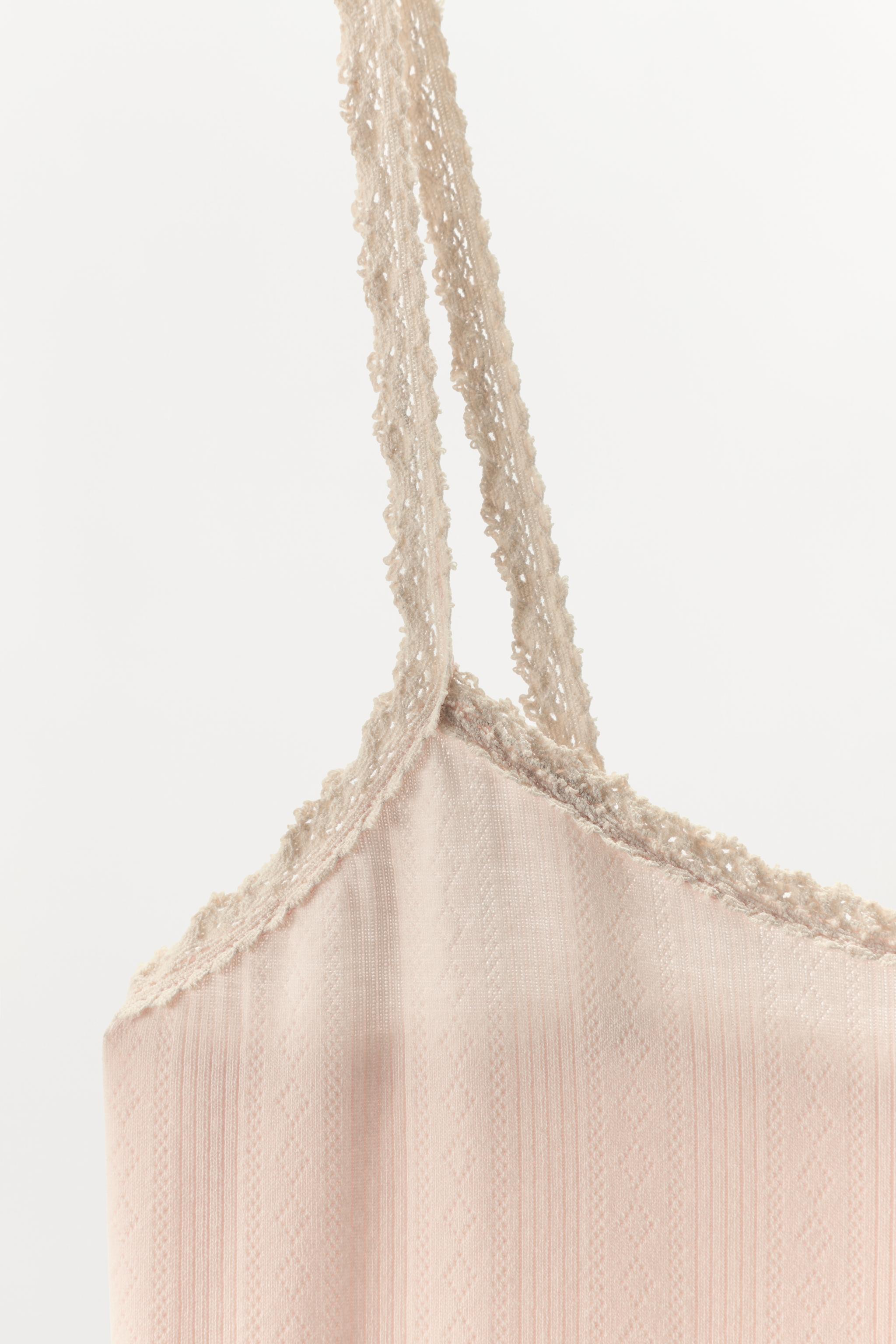 POINTELLE LACE DRESS