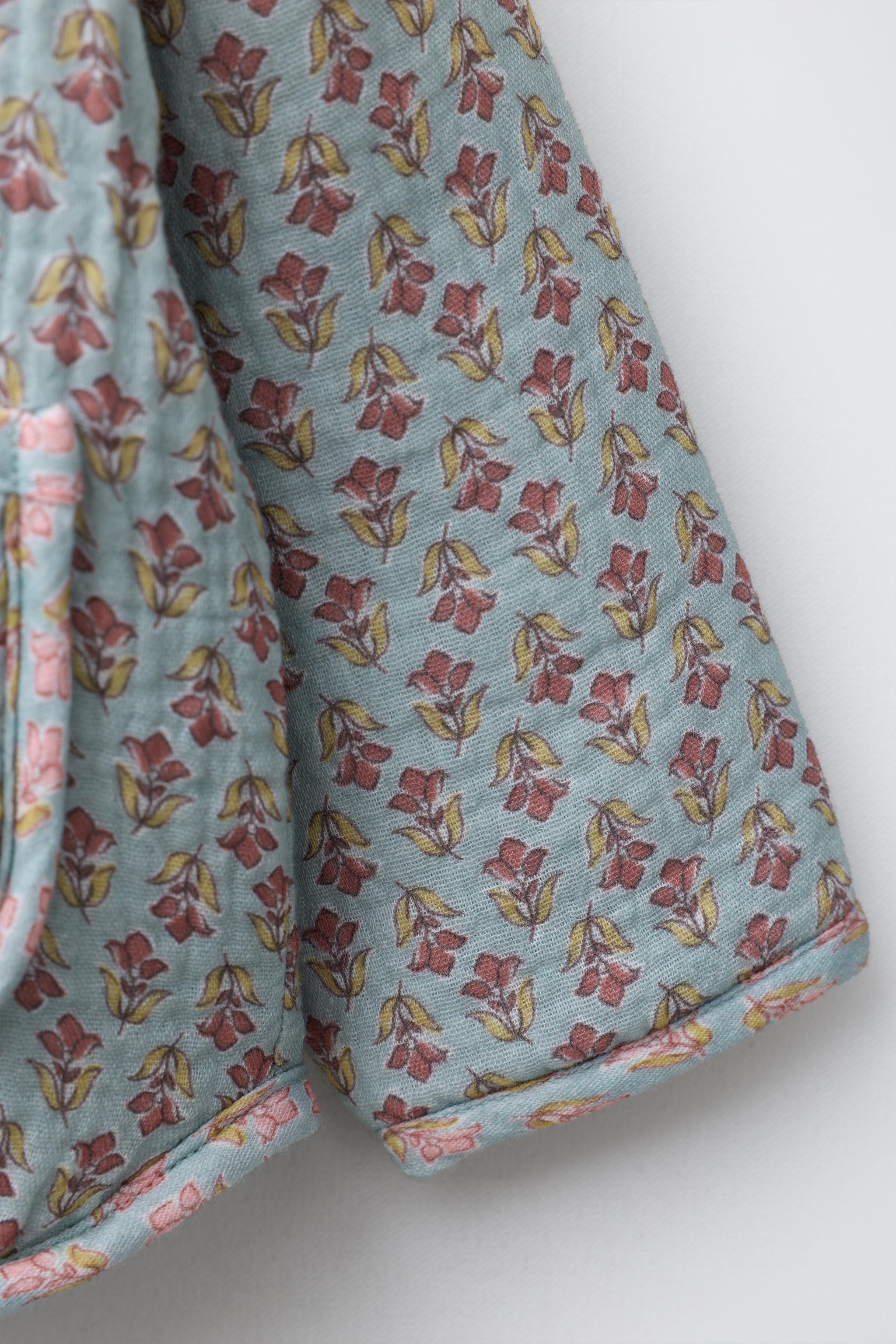 FLORAL QUILTED JACKET