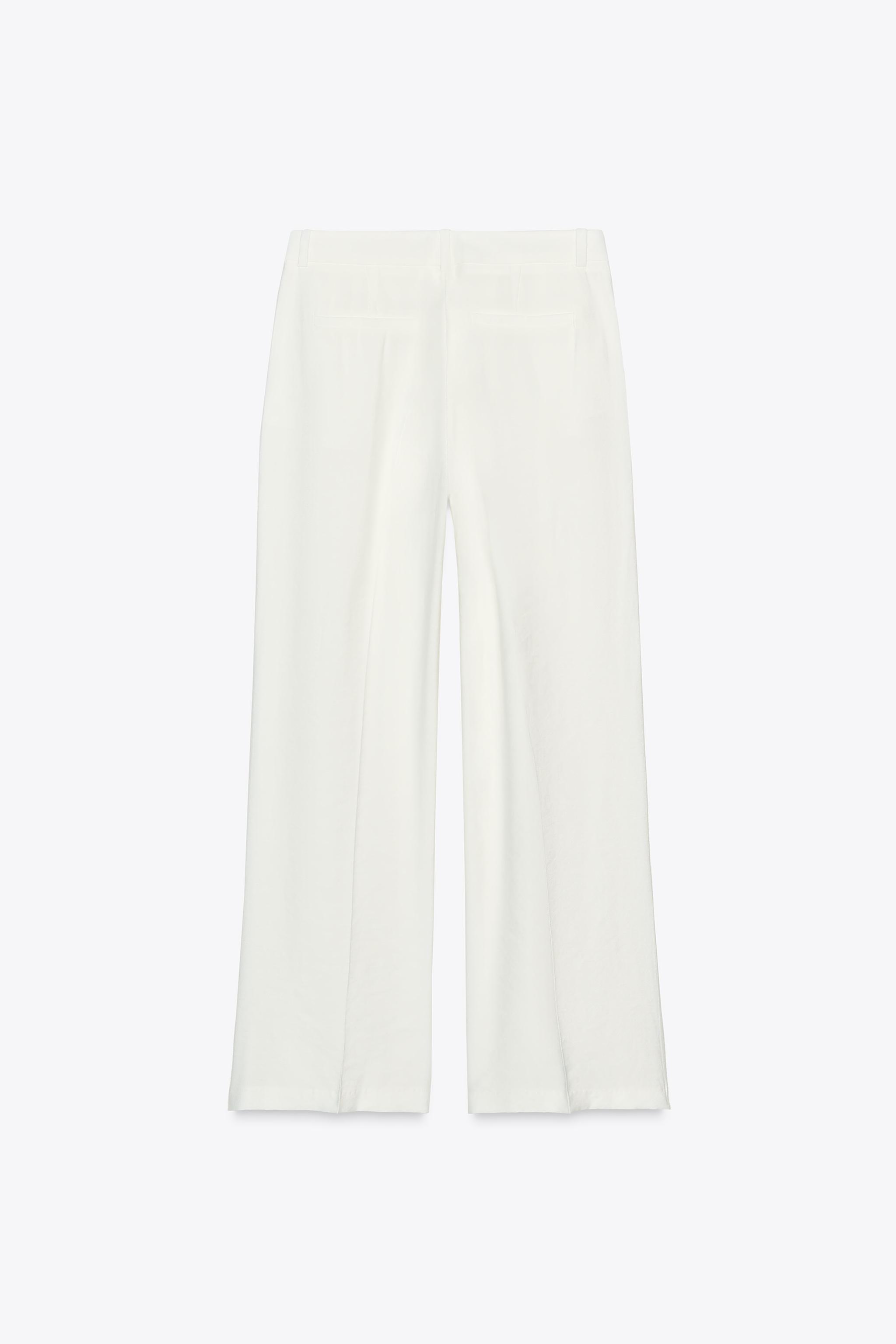 PLEATED WIDE LEG PANTS