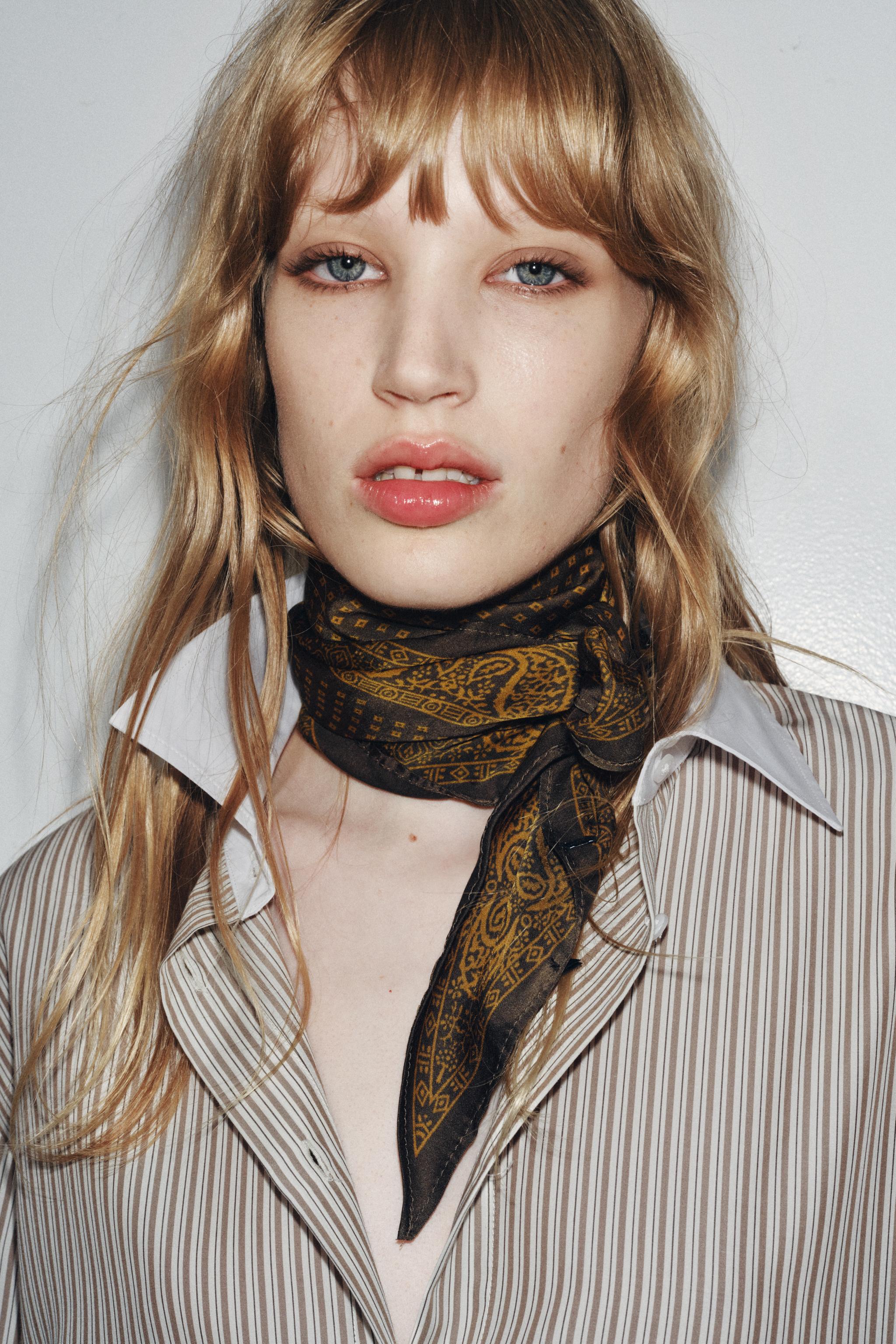 SATIN PRINTED BANDANA