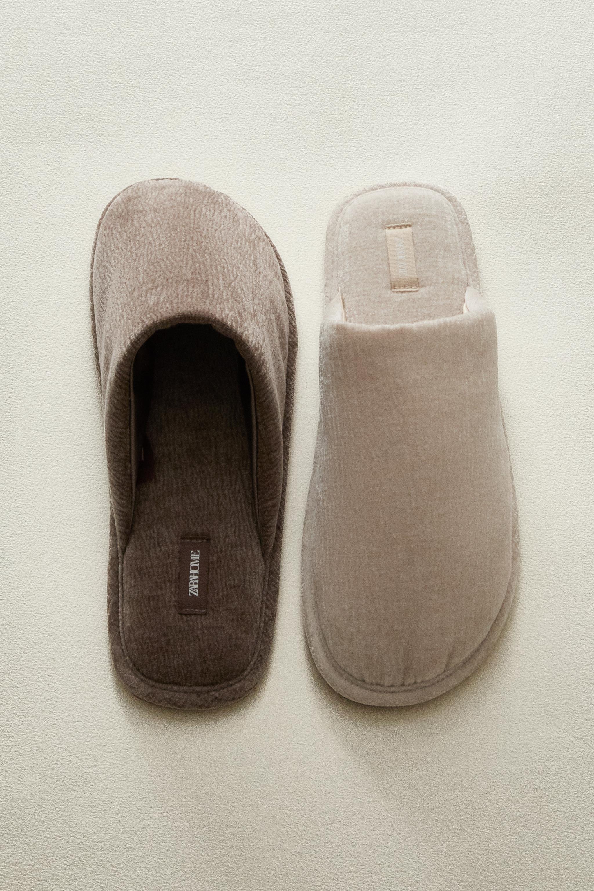 VELVET MULE SLIPPERS