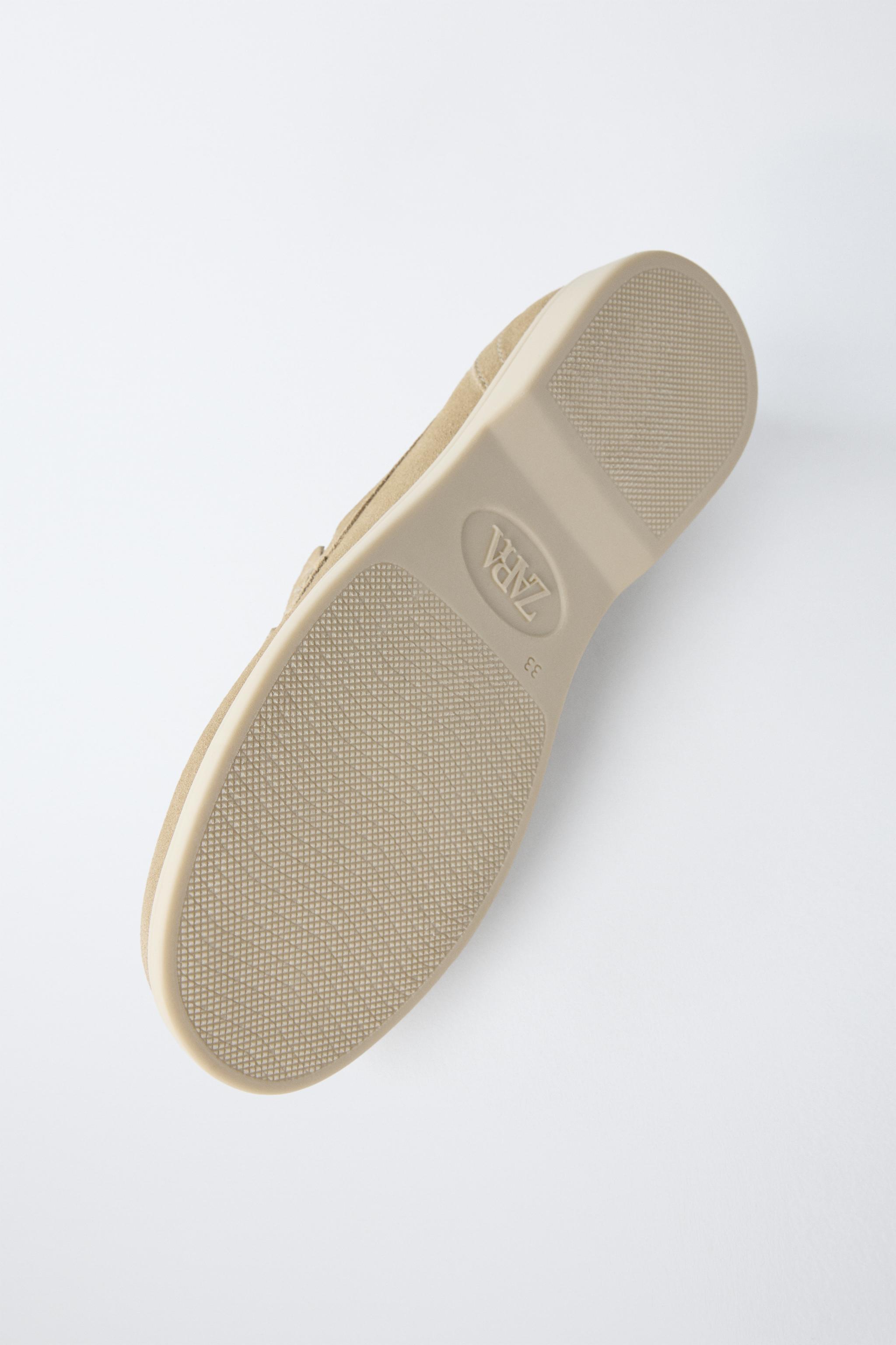 SPLIT LEATHER DECK SHOES