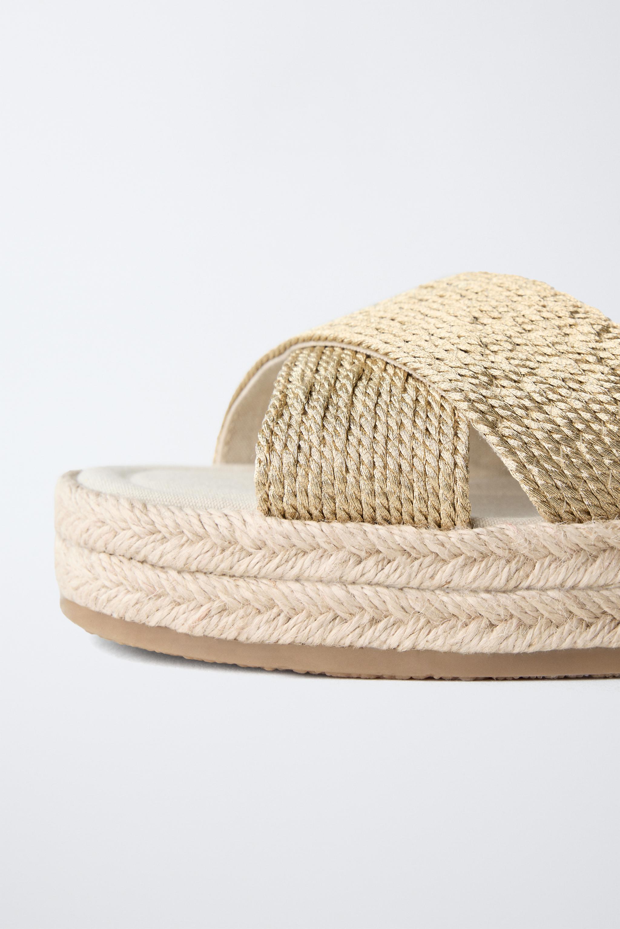 BRAIDED BODY SANDALS