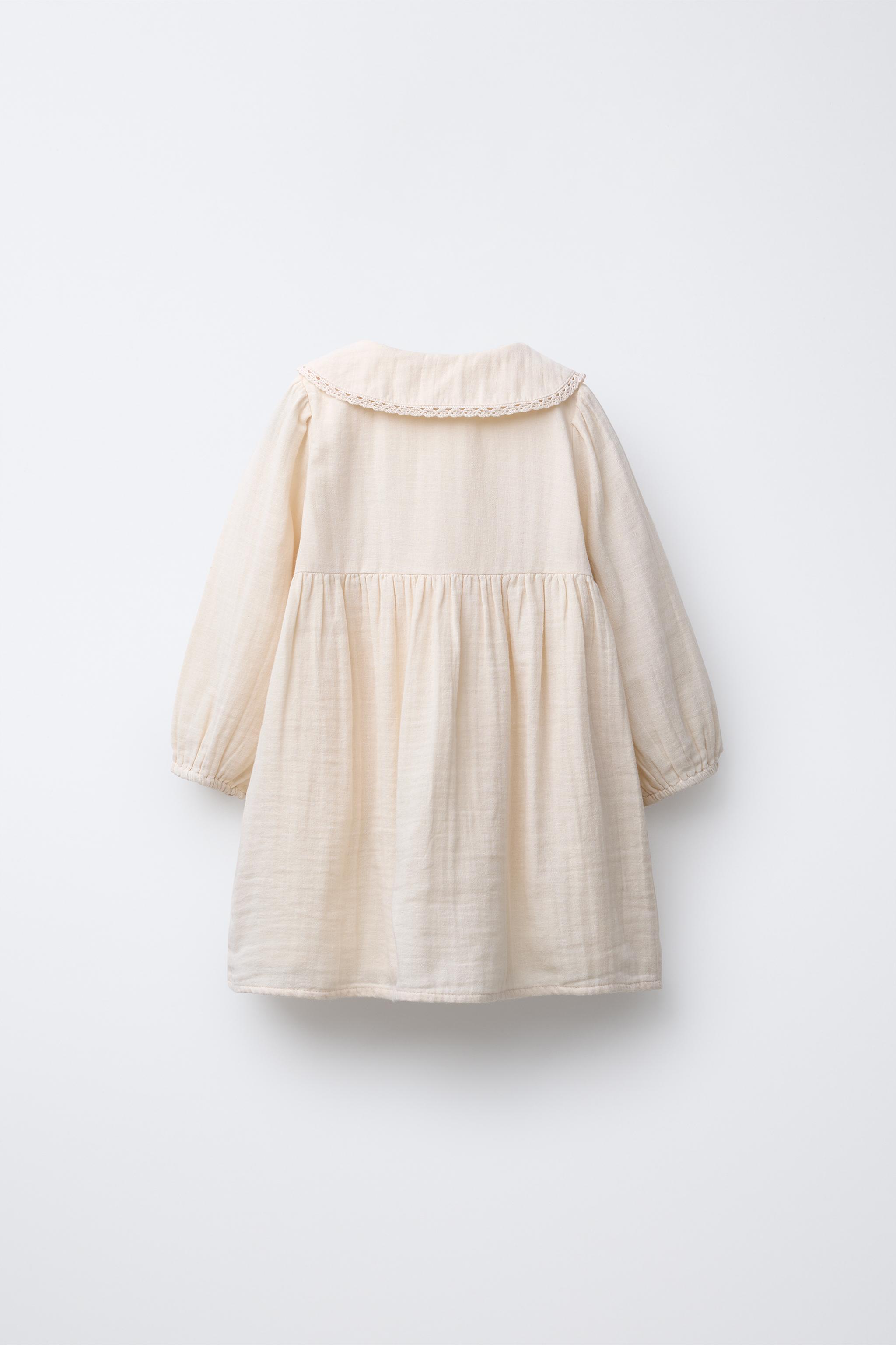 EMBROIDERED FLORAL DRESS