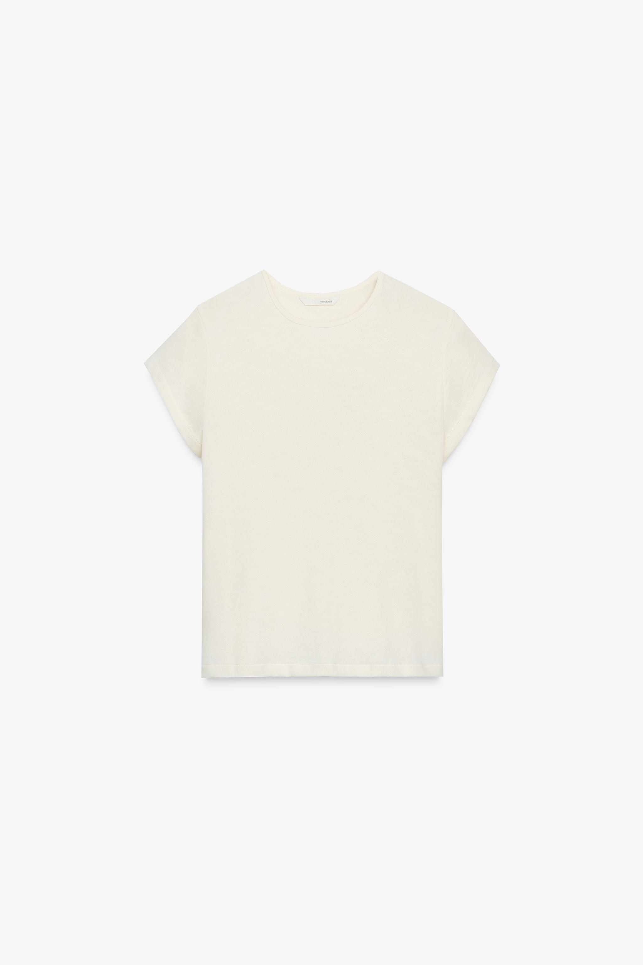 SHORT SLEEVE TEXTURED T-SHIRT