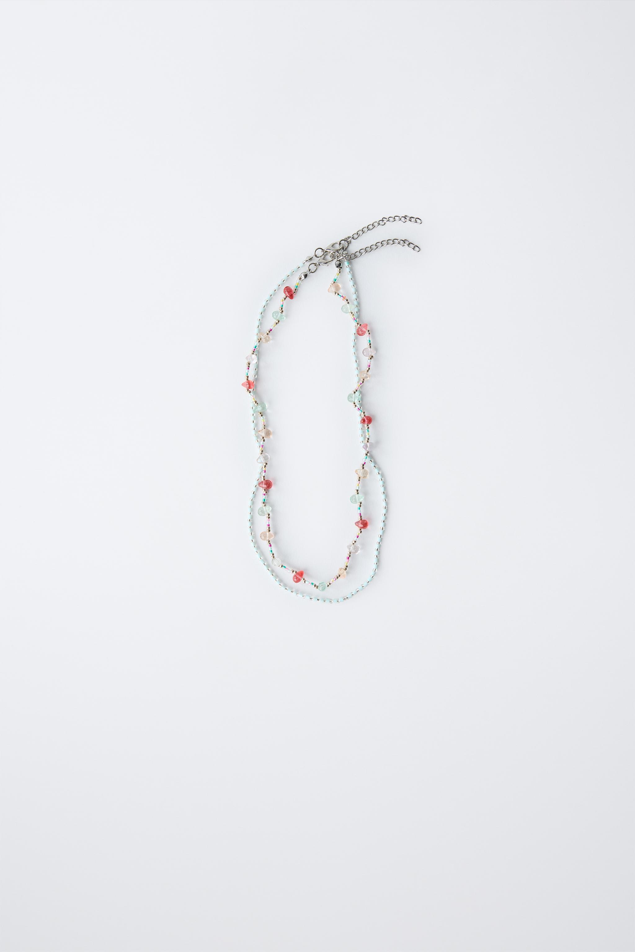 TWO-PACK OF BEADED NECKLACES