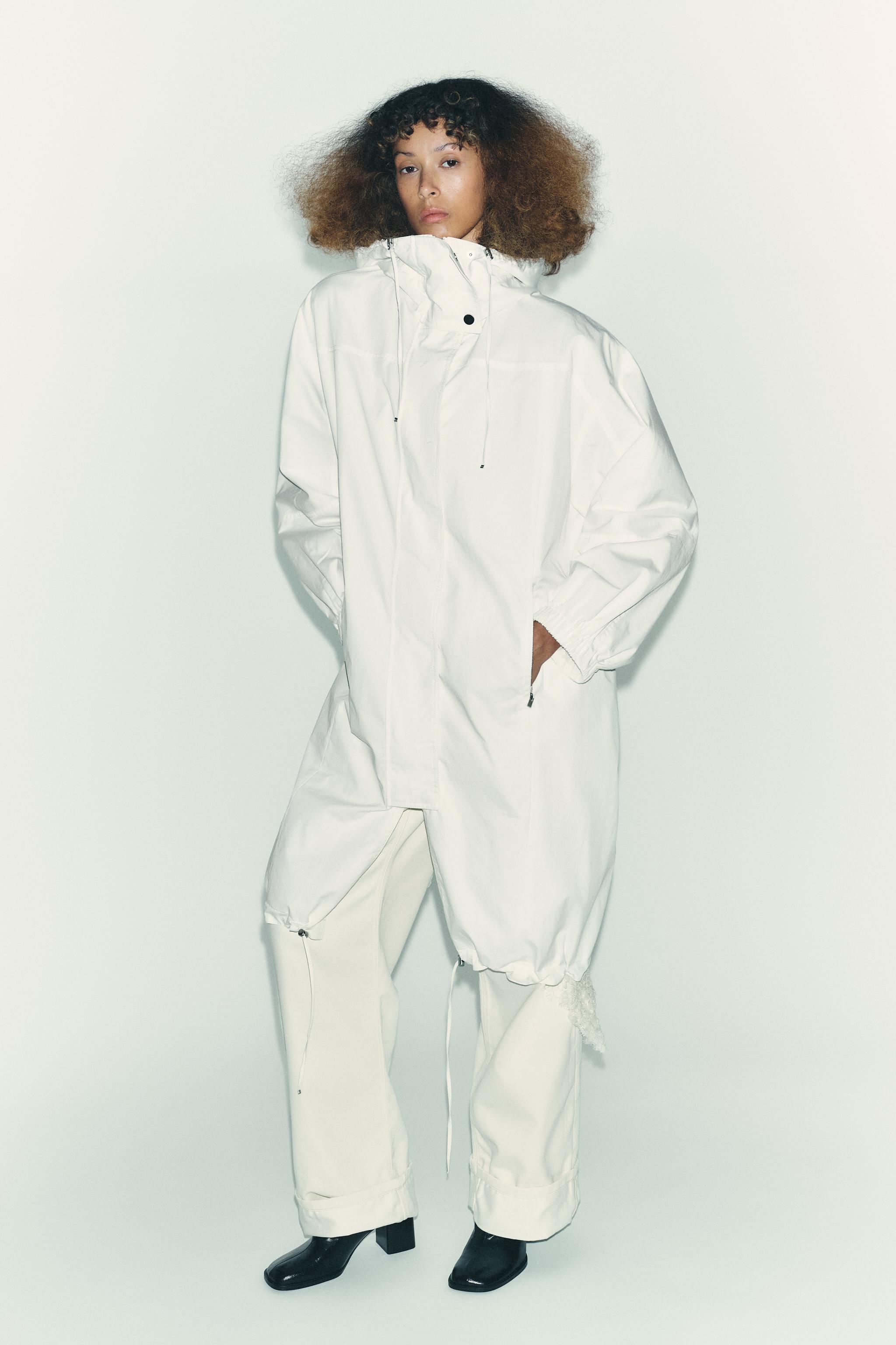 OVERSIZED MULTI-POSITION HOODIE PARKA ZW COLLECTION