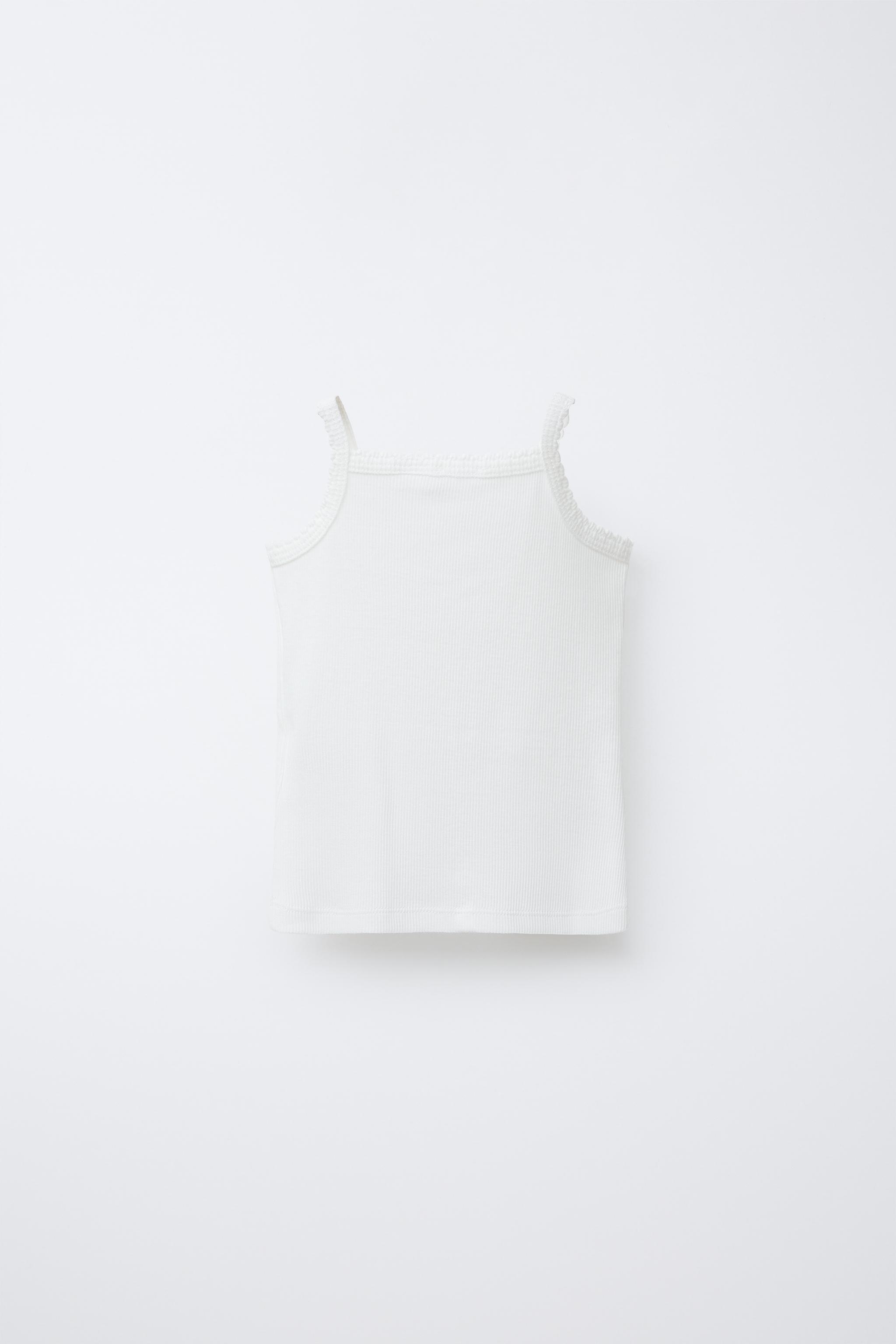 2-6 YEARS/ THREE-PACK OF RIBBED TANK TOPS