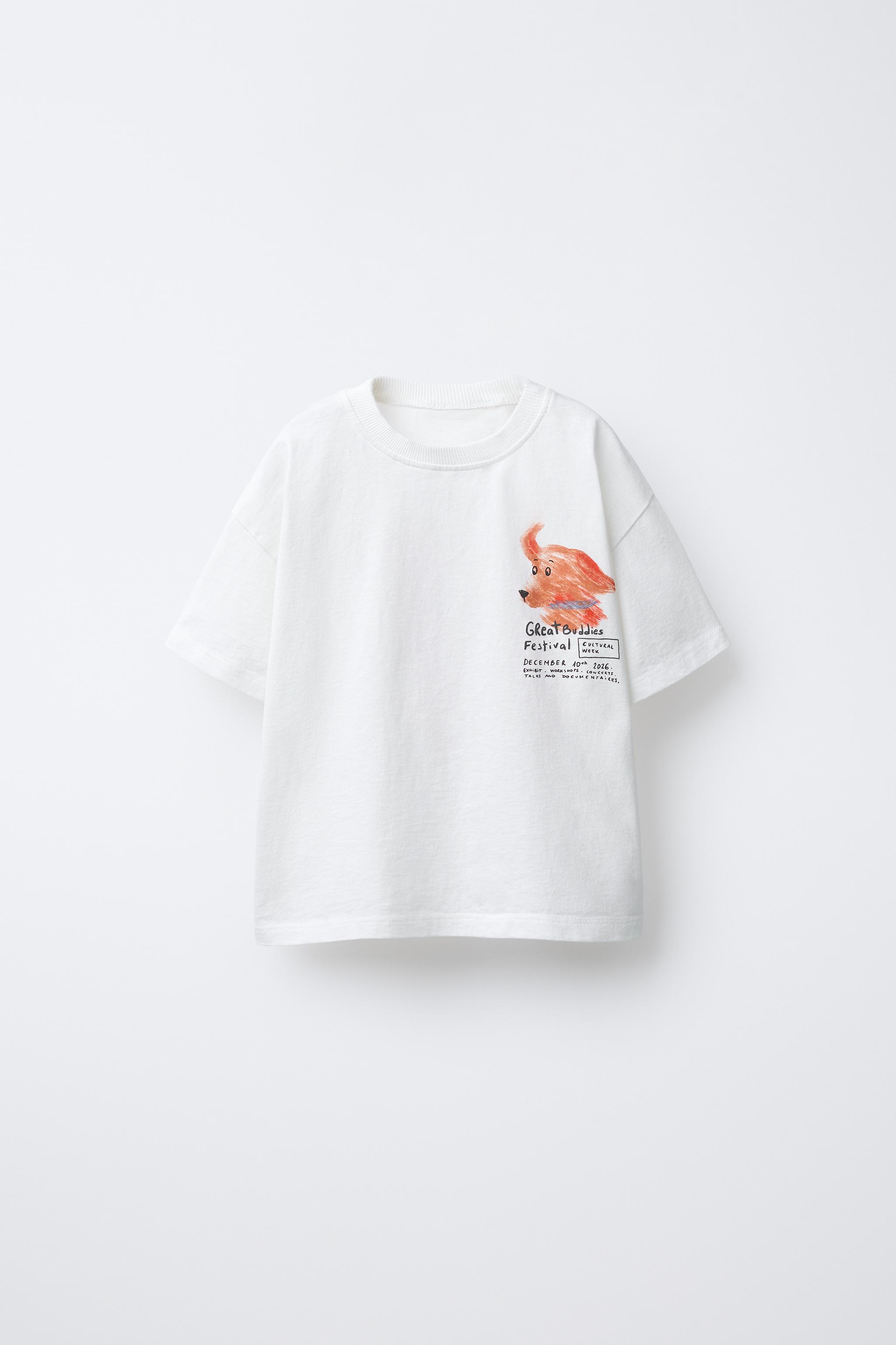 DOG PRINT T-SHIRT