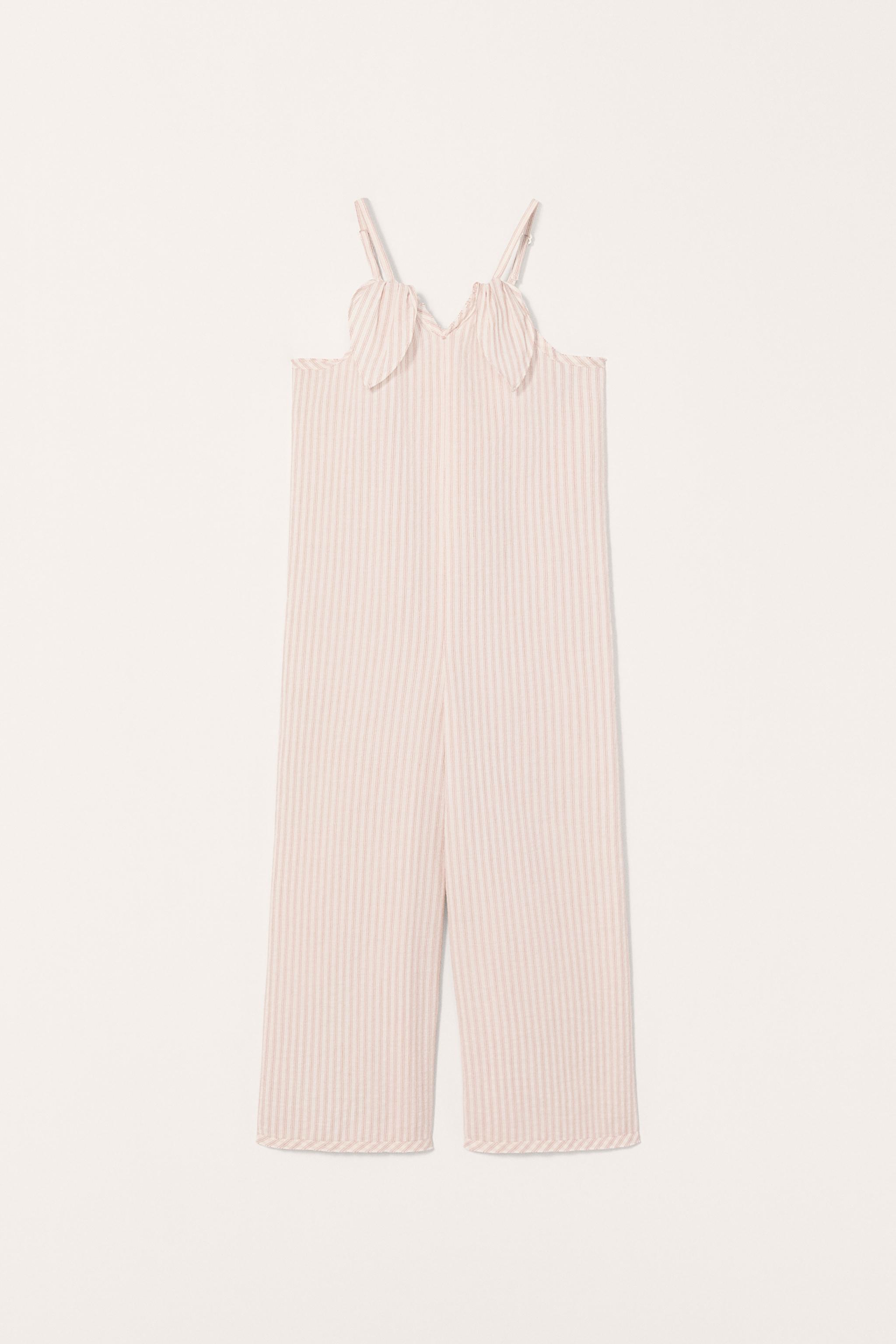 LIMITED EDITION STRIPED LONG JUMPSUIT