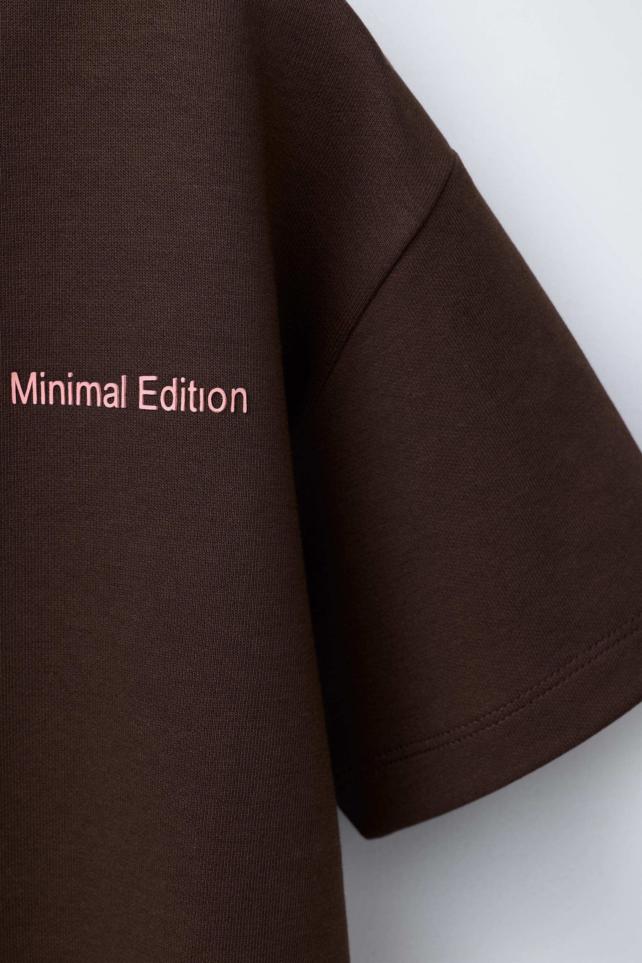 TEXT INTERLOCK T-SHIRT AND BERMUDA SET