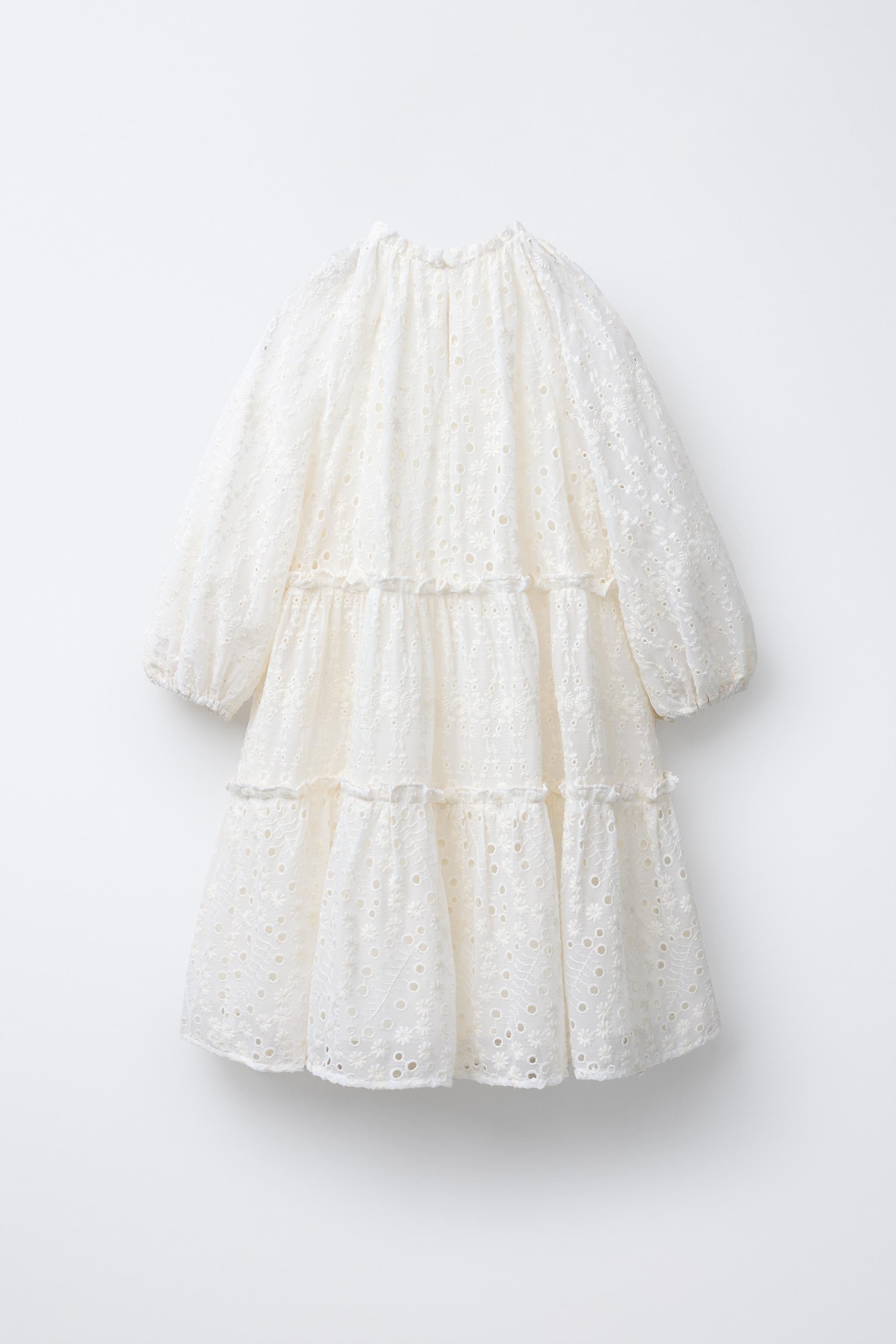 EMBROIDERED FLORAL DRESS