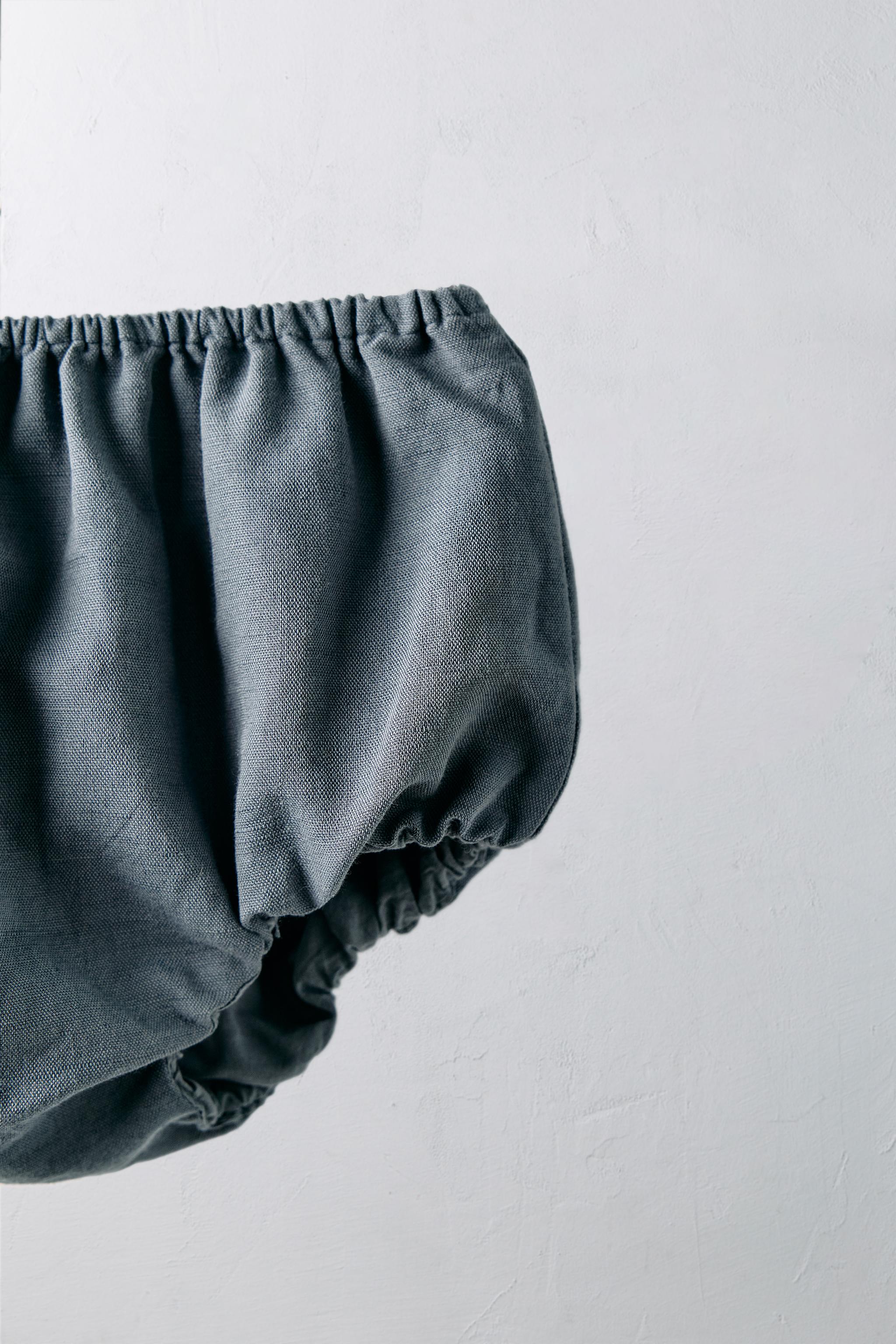 1-24 MONTHS/ LIMITED EDITION LINEN COTTON ROMPER