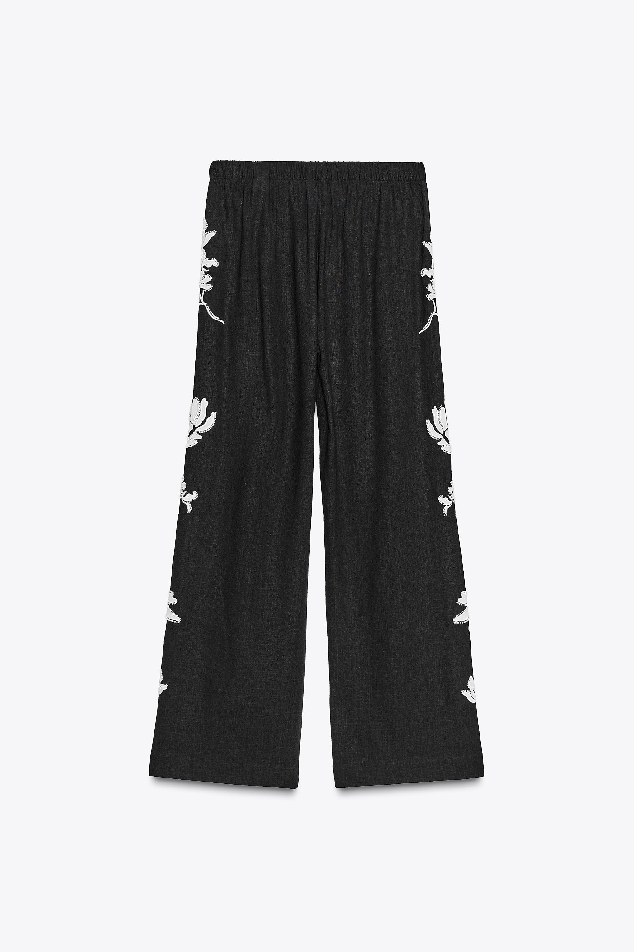 BEADED EMBROIDERED PANTS ZW COLLECTION