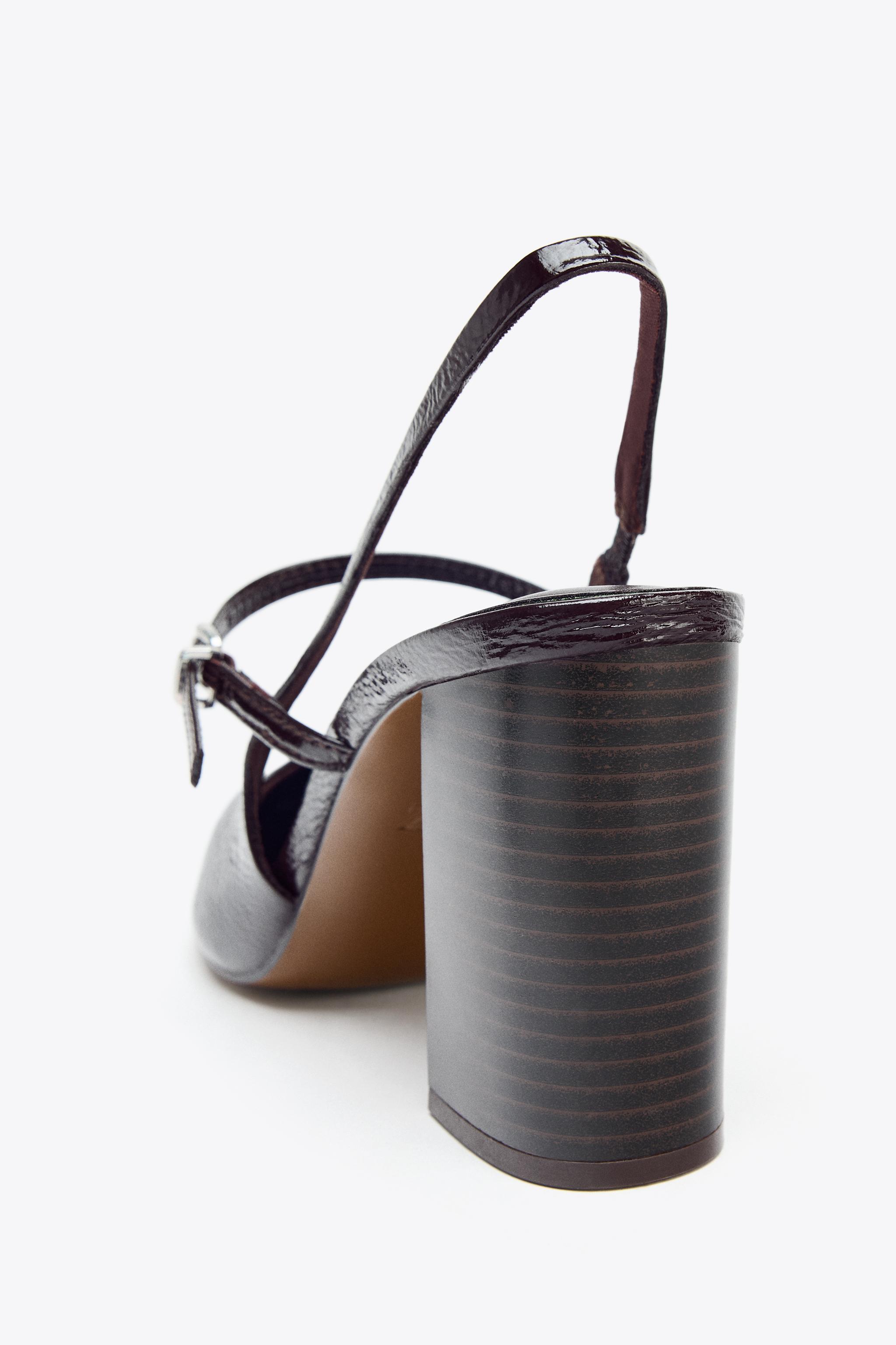 PATENT FINISH MARY JANE HEELS