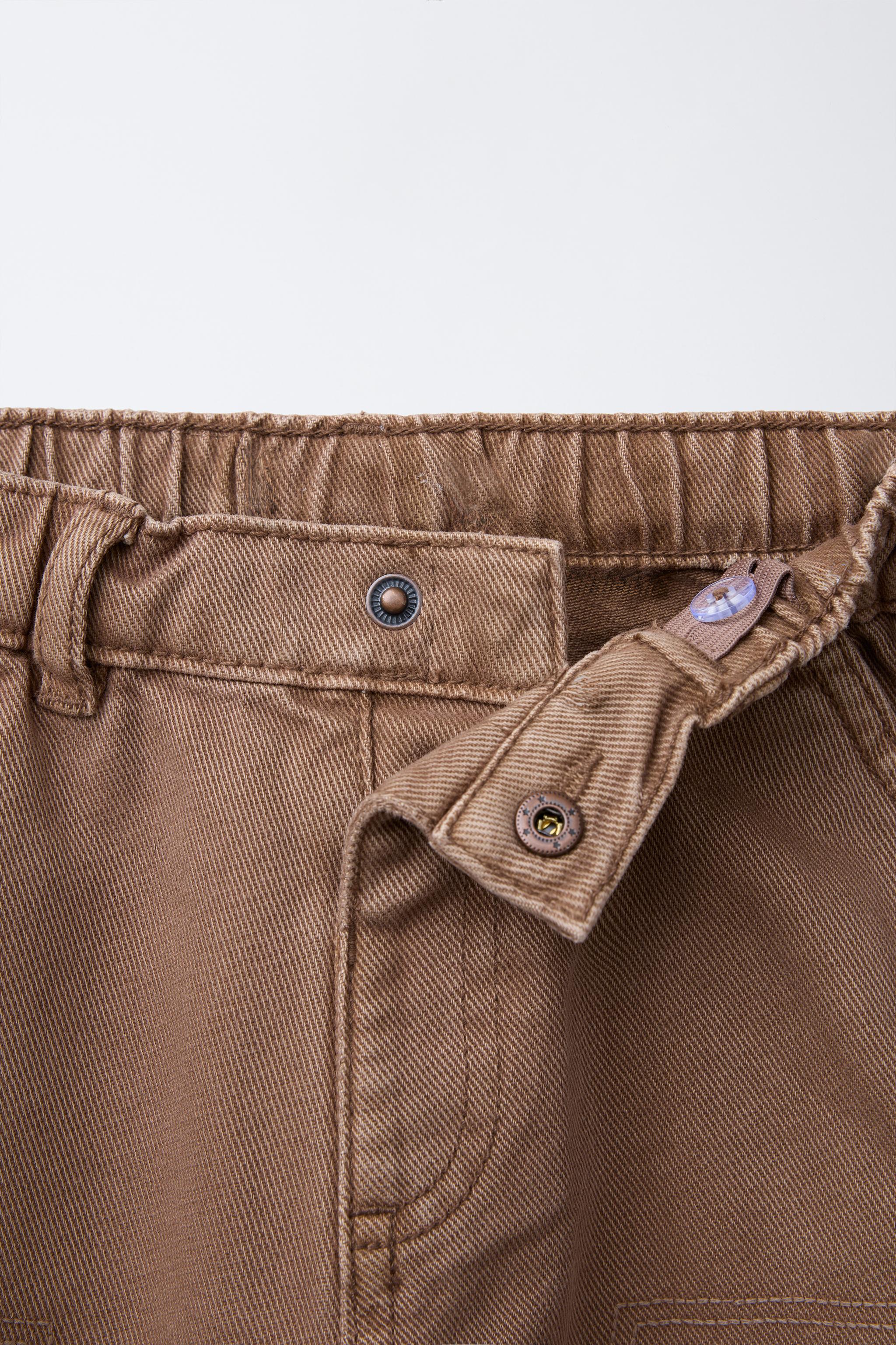 BABAR ™ EMBROIDERED TWILL BAGGY PANTS