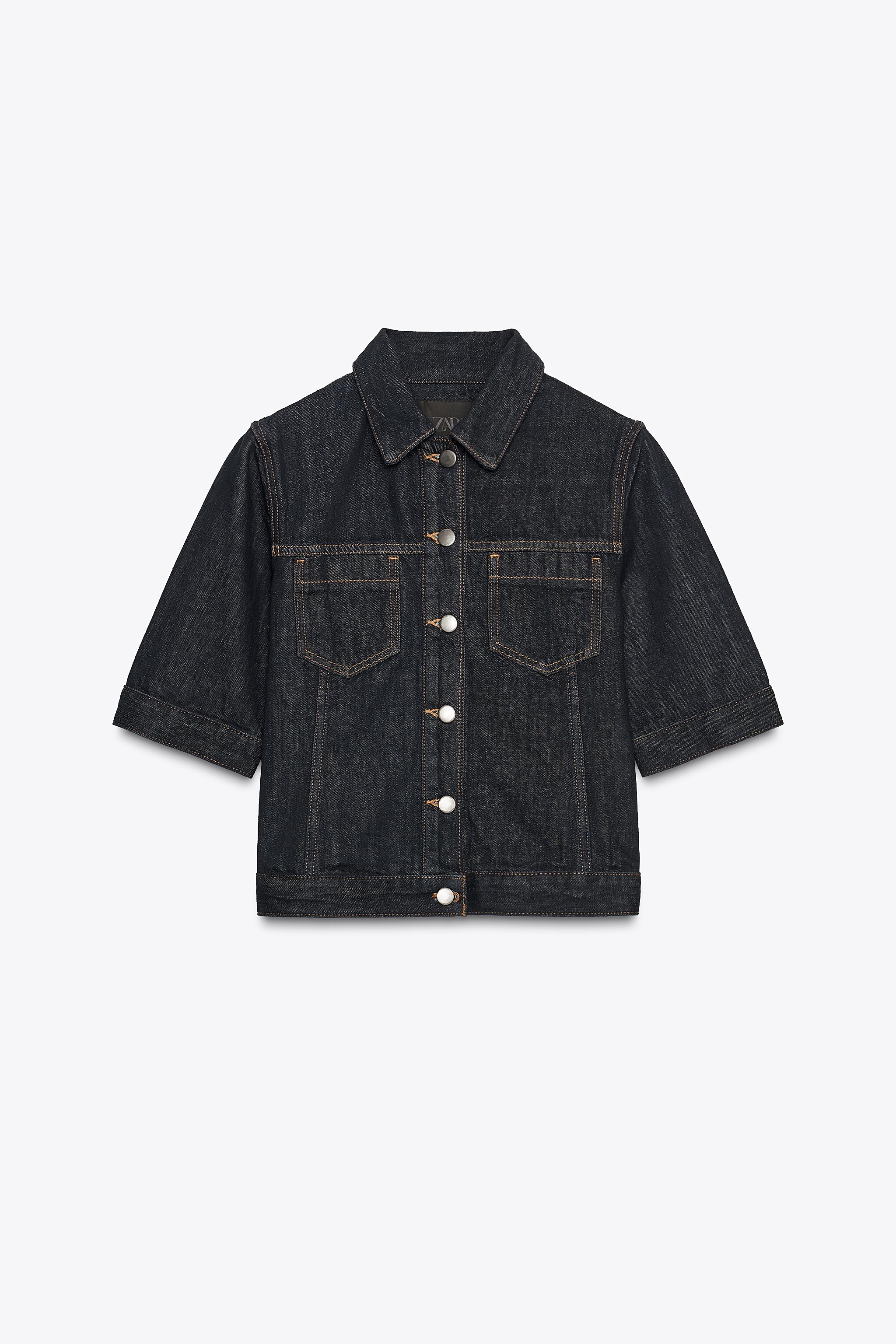PATCH POCKET DENIM JACKET ZW COLLECTION