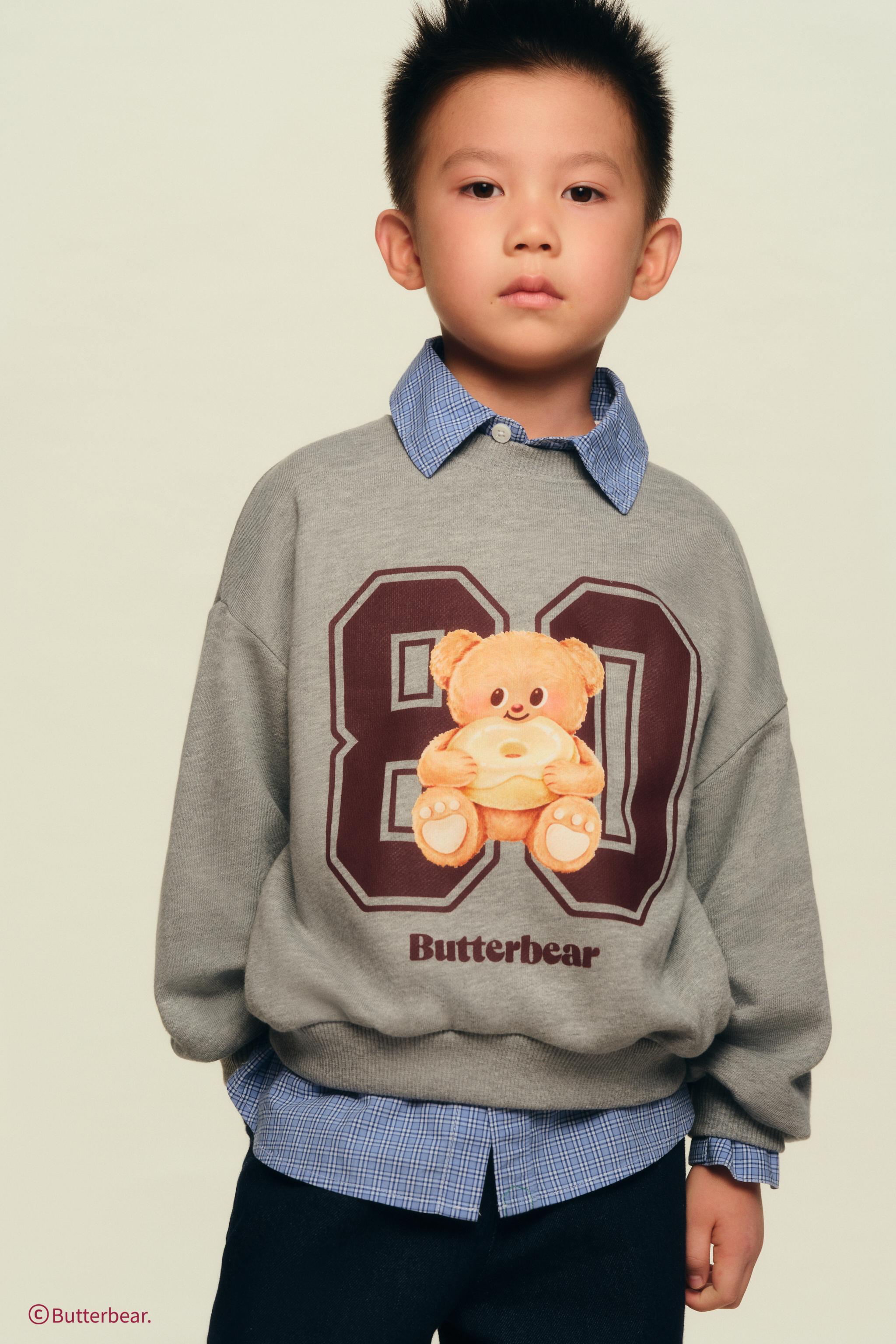 BUTTERBEAR © PRINT SWEATSHIRT